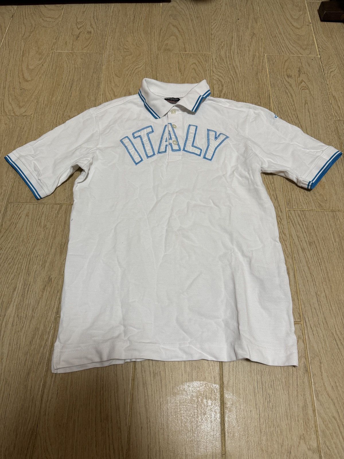 Kappa Polo Ralph Lauren Vintage Vintage Kappa Polo Ralph Lauren style Italy distressed polo Grailed