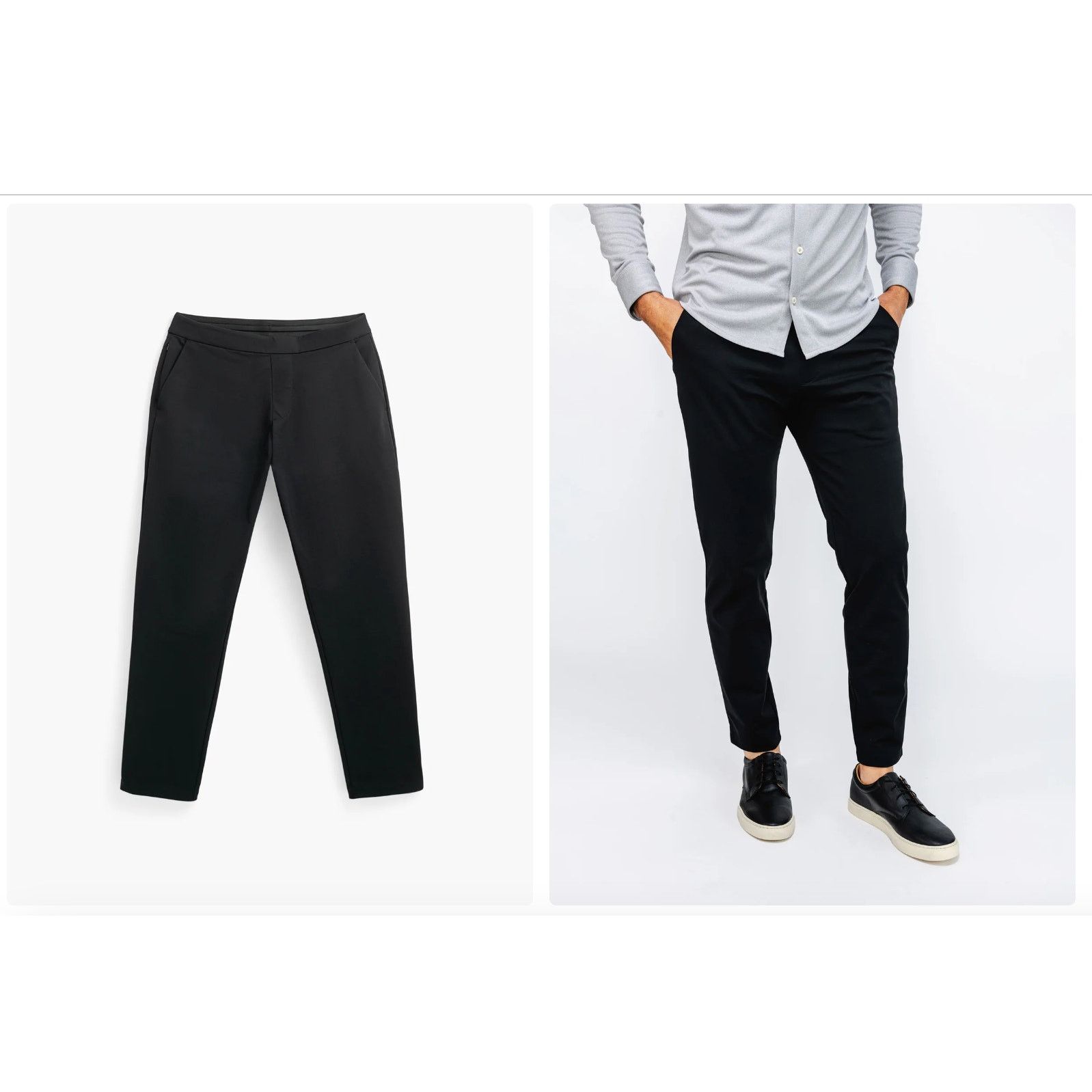 Ministry Of Supply Ministry of Supply Men's Kinetic Pull on Pant- BLK - Size 36 Size US 36 / EU 52 - 1 Thumbnail