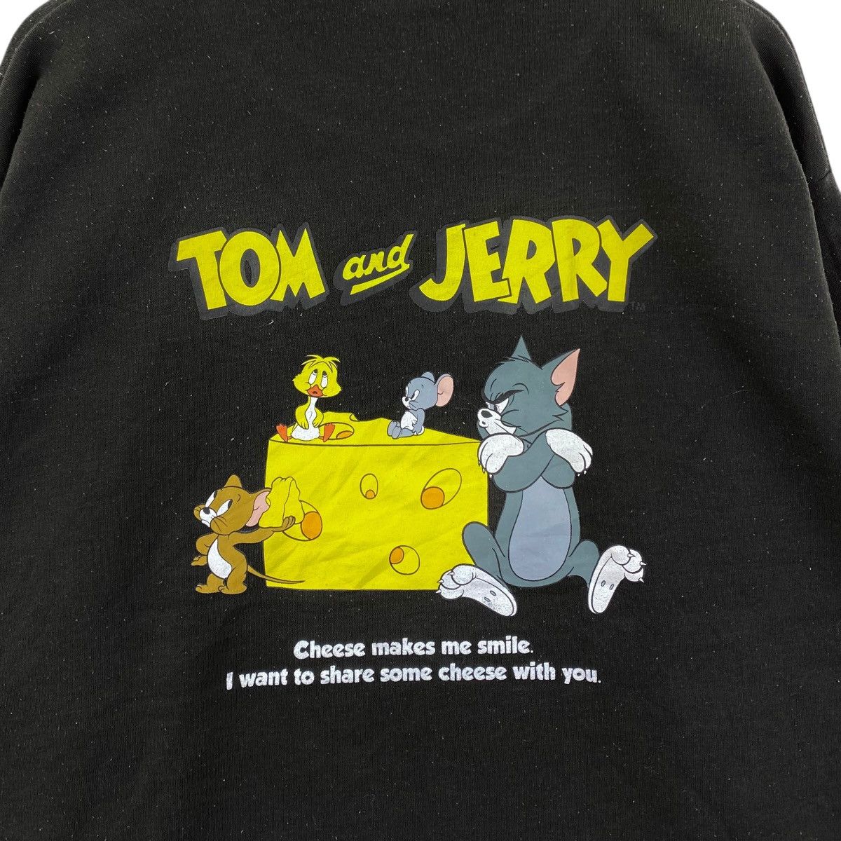 Vintage Vintage TOM and JERRY Cartoon Character Print Design Size US XL / EU 56 / 4 - 5 Thumbnail