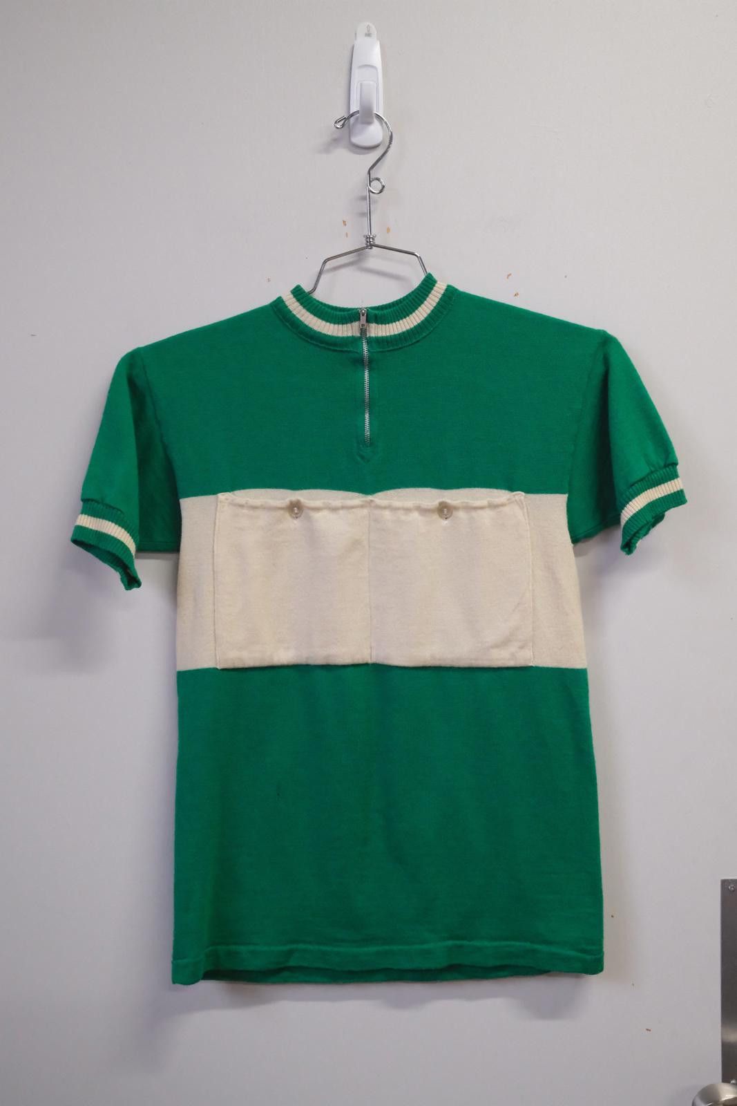 Other 70's Wool Multi Pocket Cycling Jersey Size ONE SIZE - 1 Thumbnail
