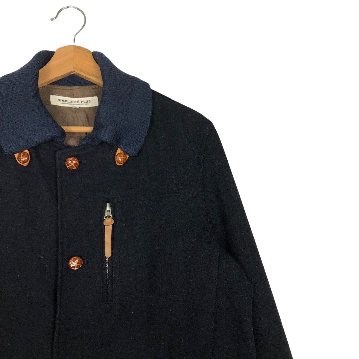 45rpm 🔥Vintage Wool Jacket Worker Simplicite Plus Japan Size US M / EU 48-50 / 2 - 6 Thumbnail