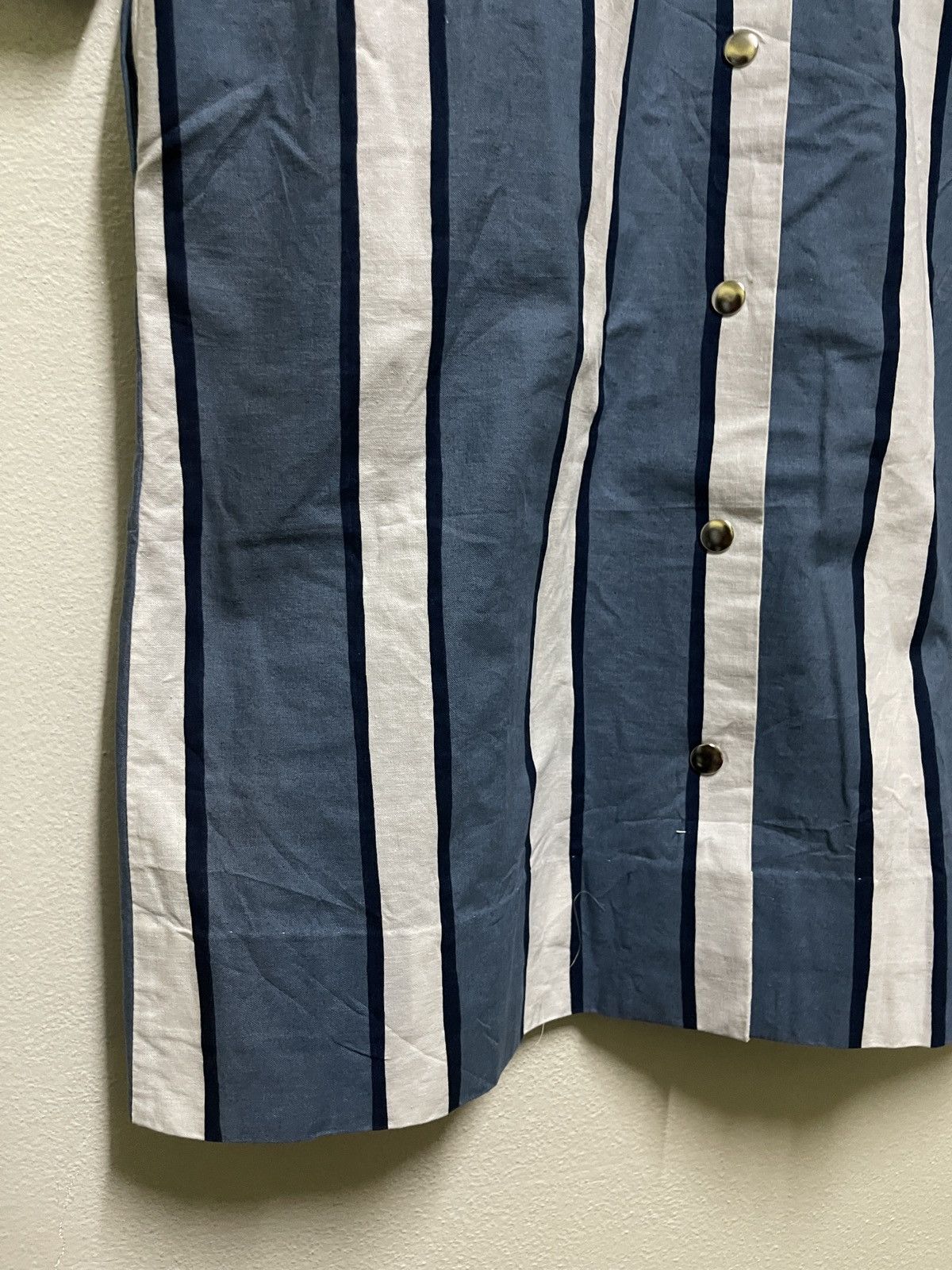 Marimekko × Vintage Vintage Marimekko 1977 Finland Dress Button Striped Size XS / US 0-2 / IT 36-38 - 4 Thumbnail
