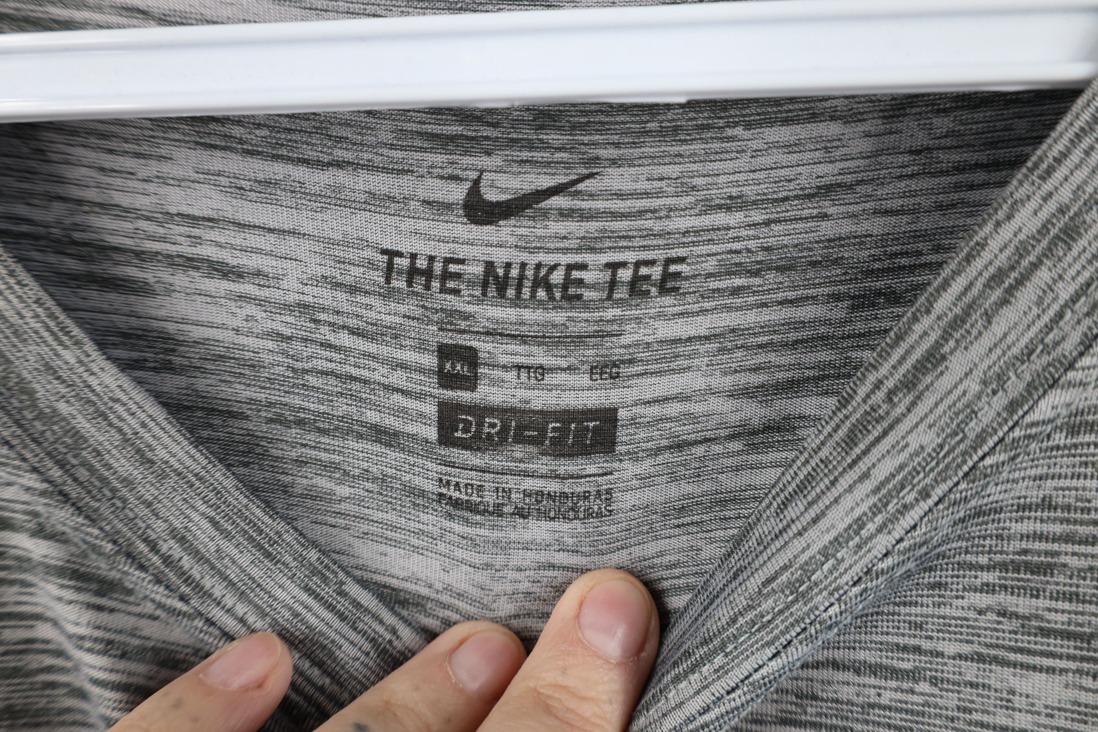 Nike Nike University of Michigan Block M Long Sleeve T-Shirt Gray Size US XXL / EU 58 / 5 - 9 Thumbnail