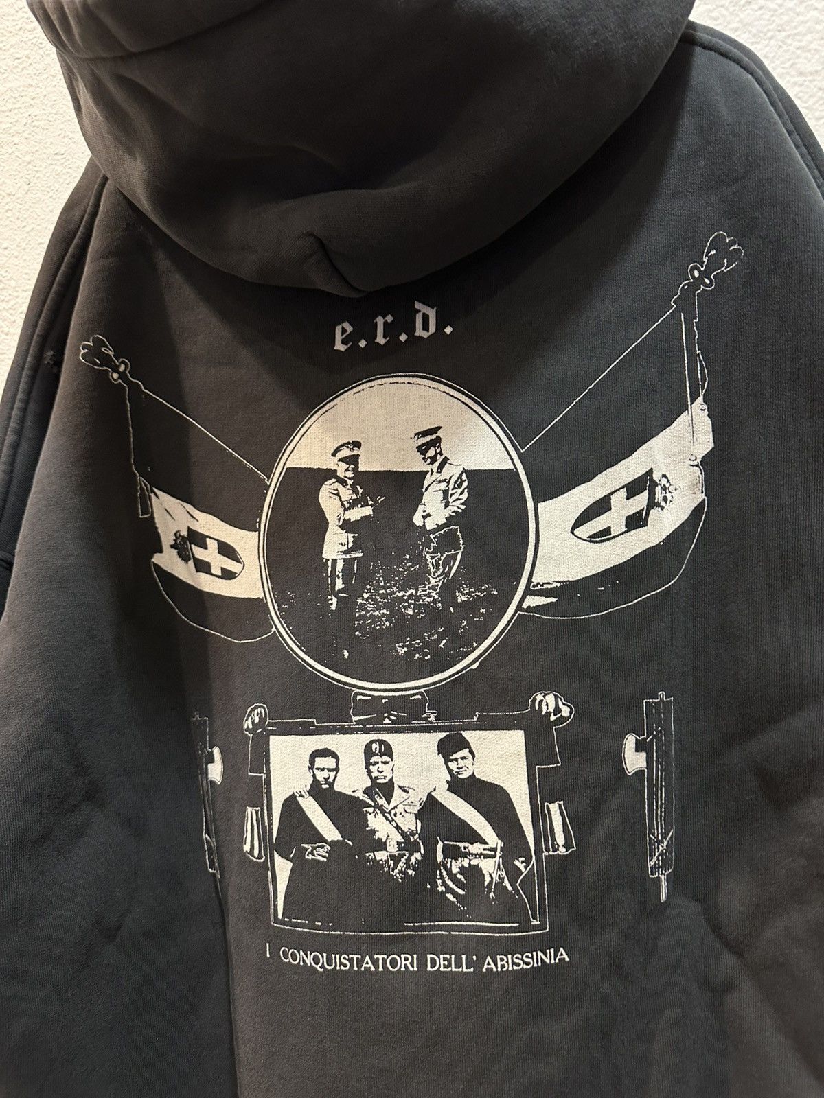 Enfants Riches Deprimes ERD Maxfield SS25 Architettura Di Mussolini Hoodie XL Size US XXL / EU 58 / 5 - 6 Thumbnail