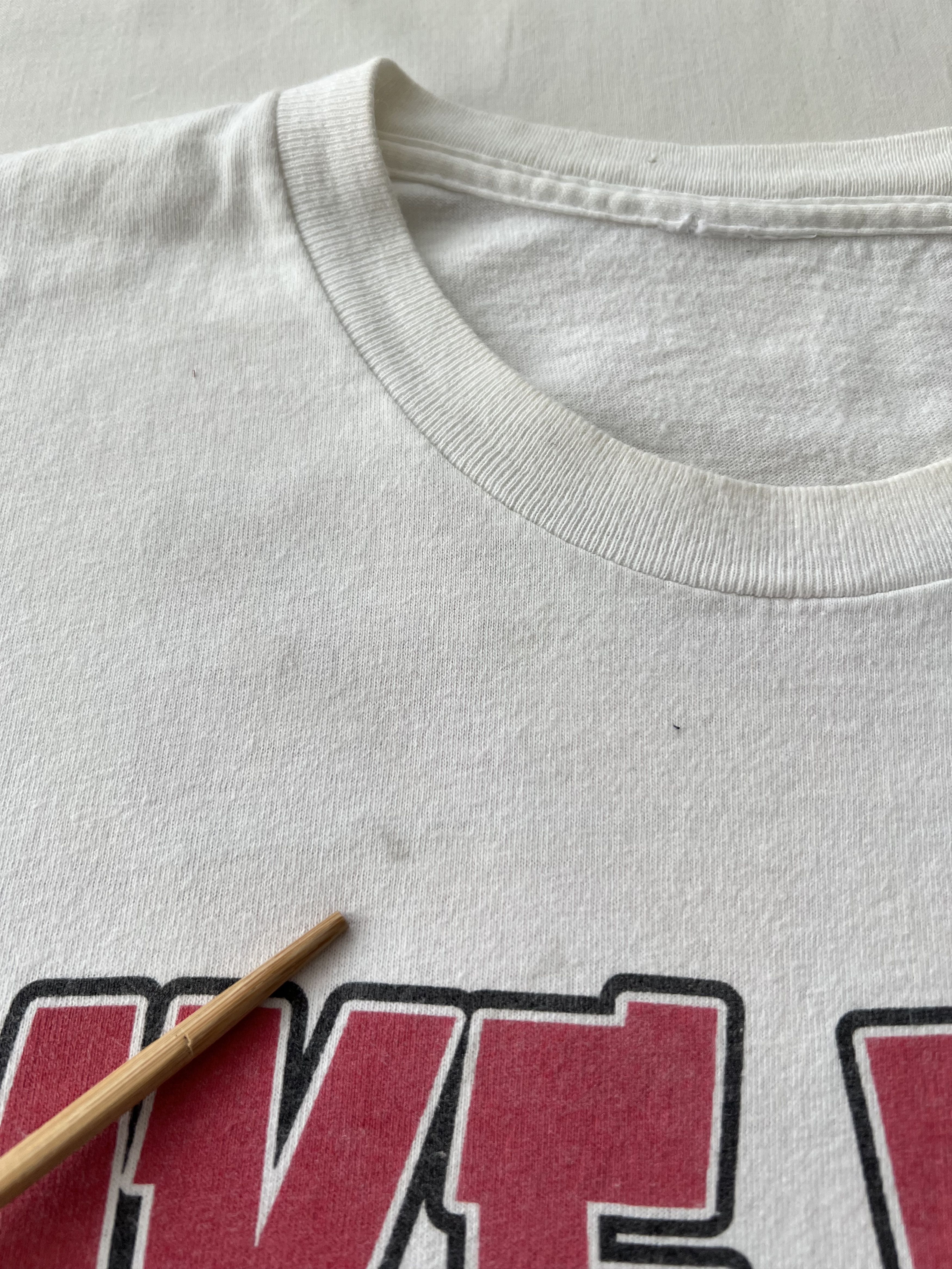 Vintage Vintage 1998 Bike Week Daytona Beach USA Eagle White T-shirt Size US XL / EU 56 / 4 - 12 Thumbnail