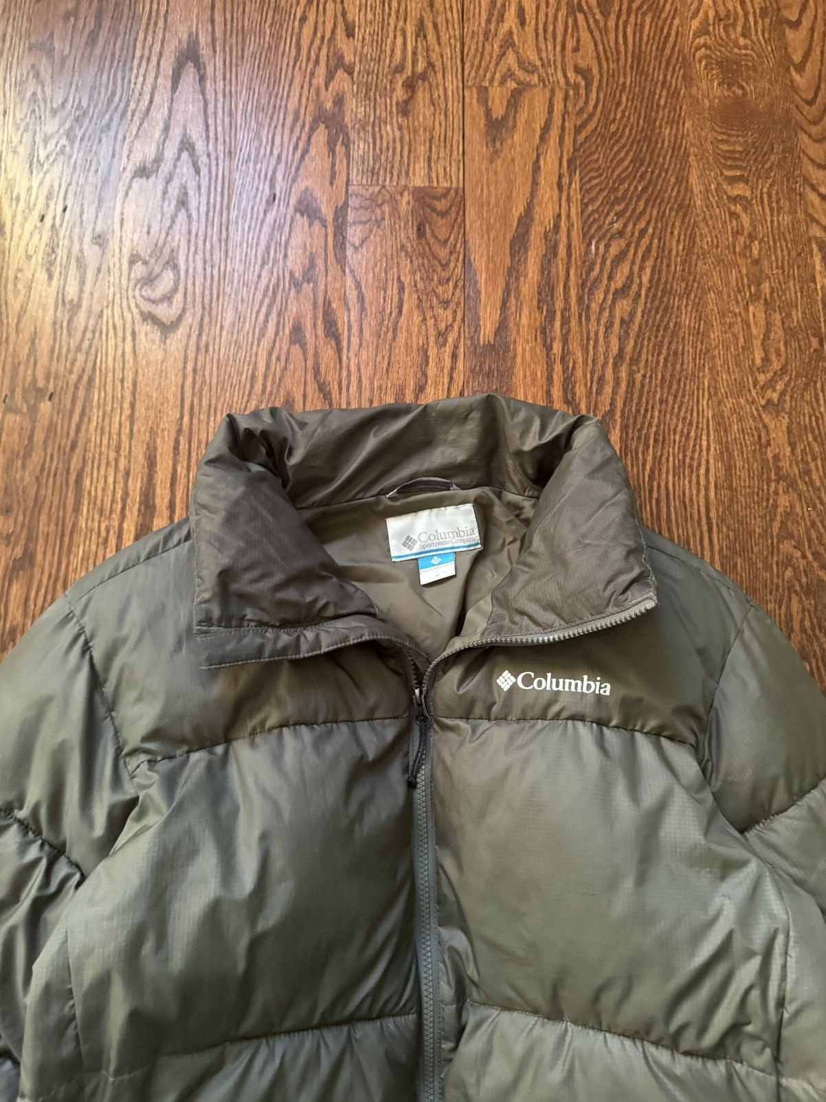 Columbia Columbia Green Puffer Jacket Size US L / EU 52-54 / 3 - 4 Thumbnail