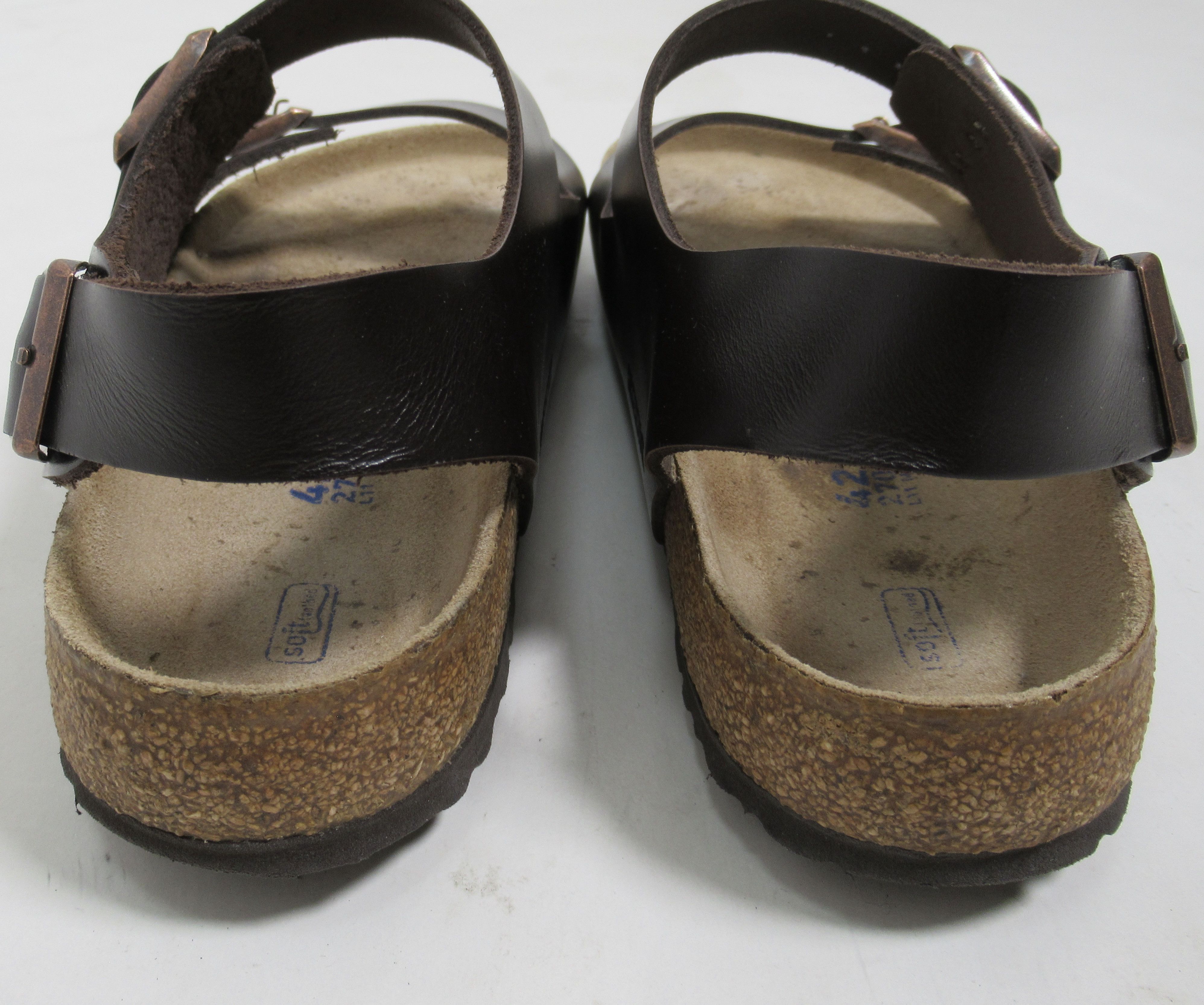 Birkenstock Birkenstock Milano Buckle Leather Sandals Brown 9 US M Size US 9 / EU 42 - 6 Thumbnail