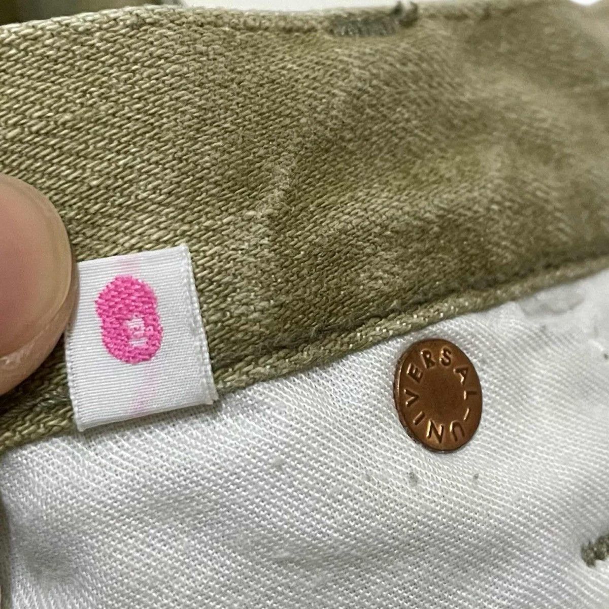 Bape OG Bapesta Jeans Size 31" - 14 Thumbnail