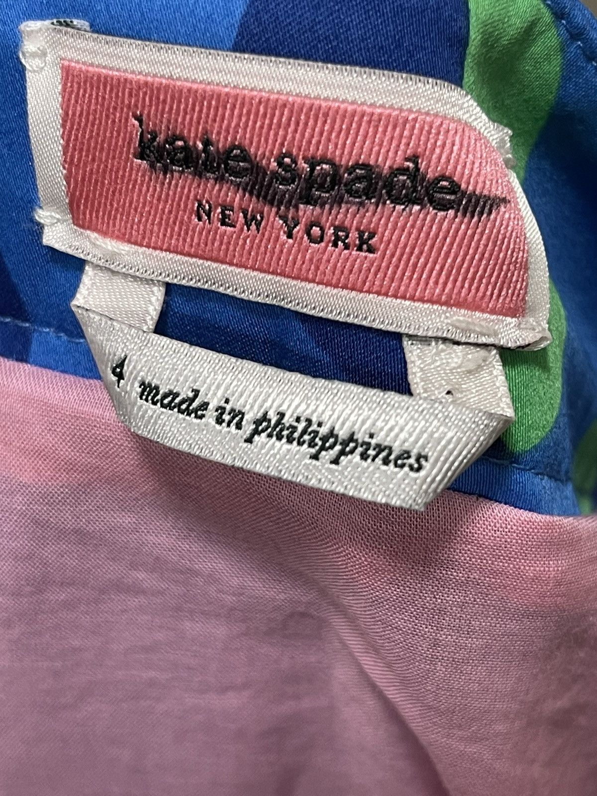 Kate Spade Kate Spade Colorblock Apple A-Line Lined Maxi Skirt Size 4 Size 27" / US 4 / IT 40 - 14 Thumbnail