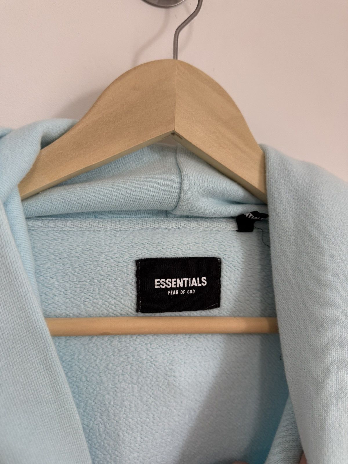 Fear of God Fear of God Essentials 3M Logo Pullover Hoodie 'Blue' Size US L / EU 52-54 / 3 - 9 Thumbnail
