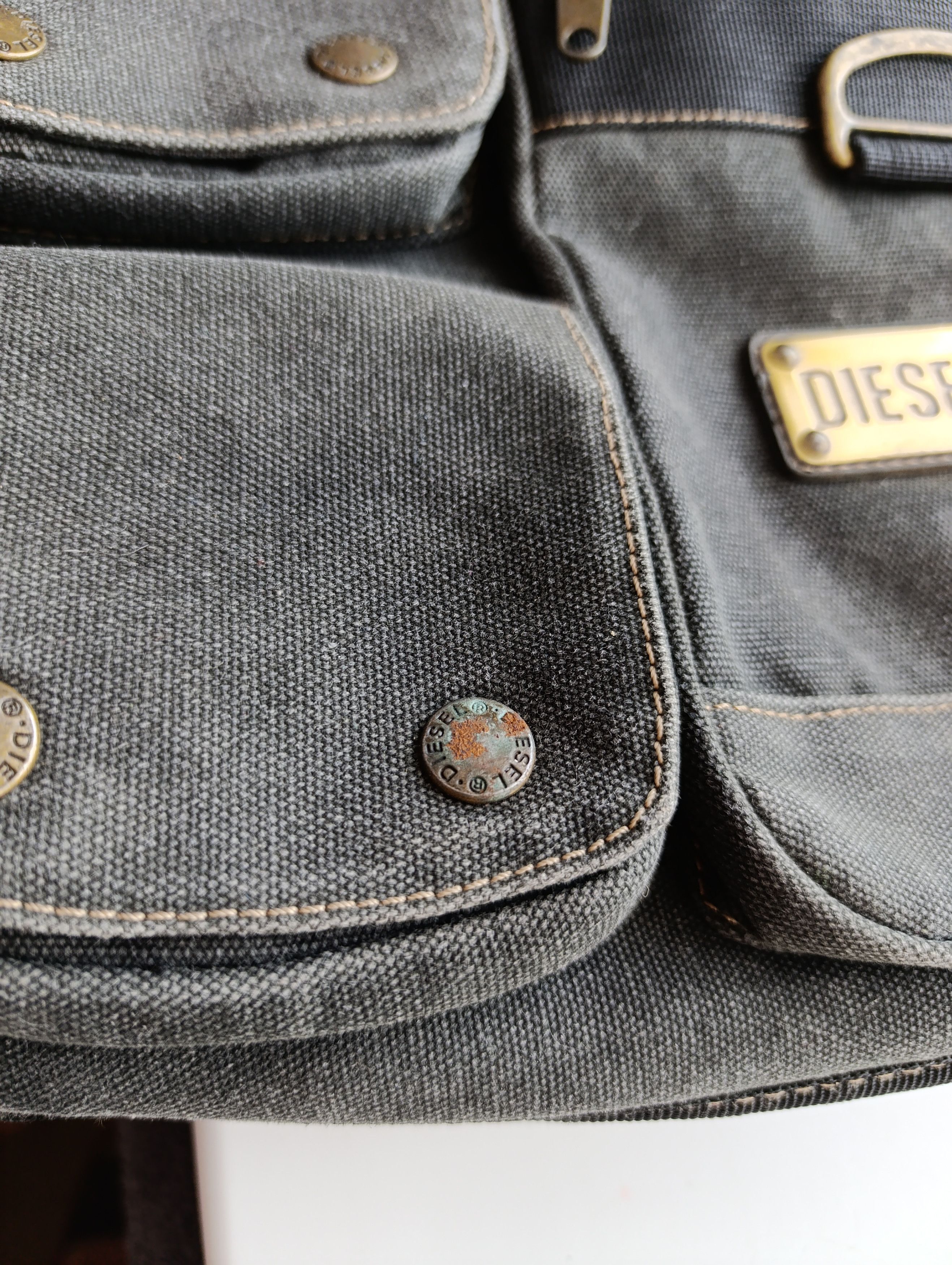 Diesel DIESEL VINTAGE MULTI POCKET MESSENGER BAG Size ONE SIZE - 7 Thumbnail