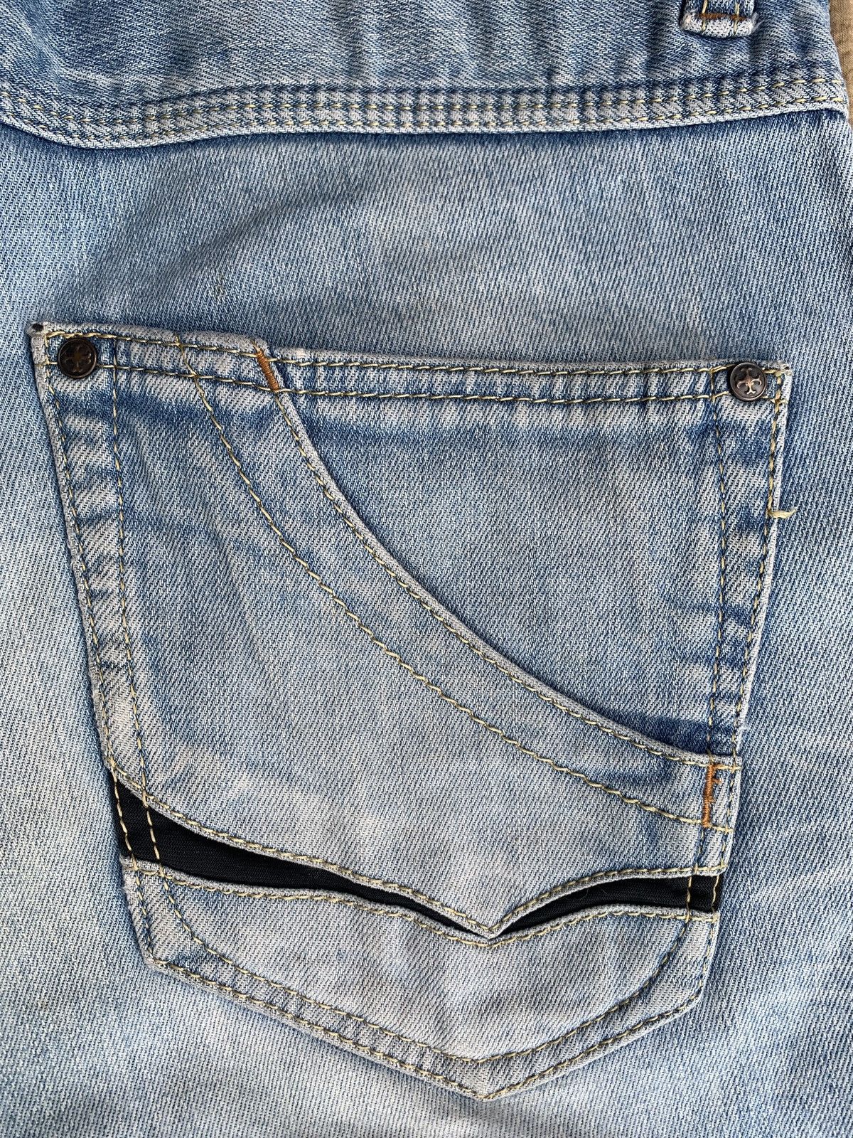 Nicole Club Nicloe Club For Men Bootcut Jeans Distressed ERD Size US 32 / EU 48 - 13 Thumbnail