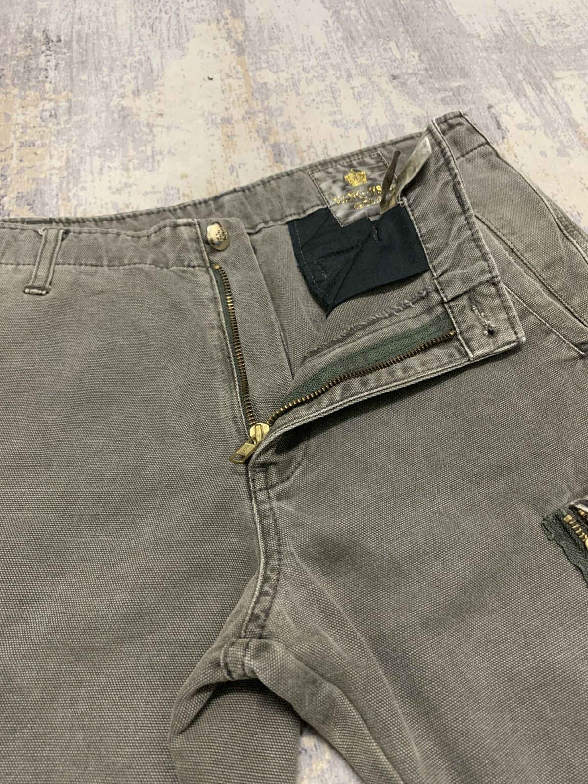 If Six Was Nine Vanquish Gold Multi-Zip Gimmick Flare Cargo Tactical 32 Size US 32 / EU 48 - 6 Thumbnail