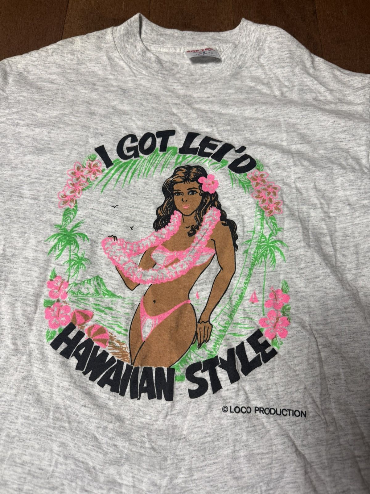 Vintage Vintage leid hawaii tee Size US M / EU 48-50 / 2 - 2 Thumbnail