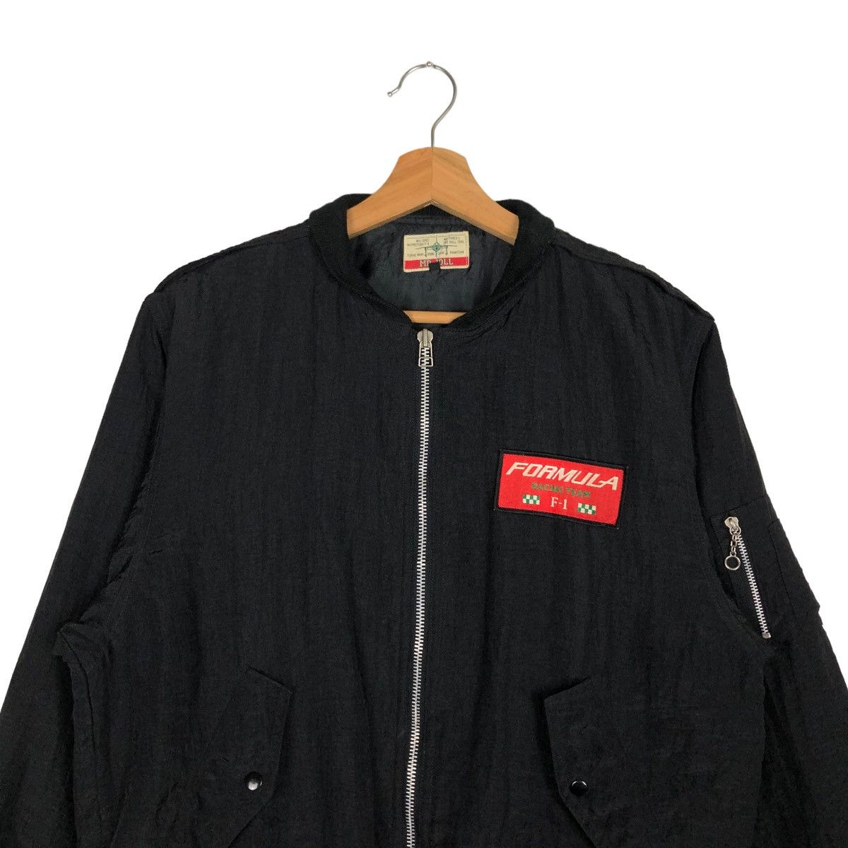 Japanese Brand 🔥90’s Riot Bomber Jacket Formula 1 Racing Ma-1 Design Size US M / EU 48-50 / 2 - 2 Thumbnail