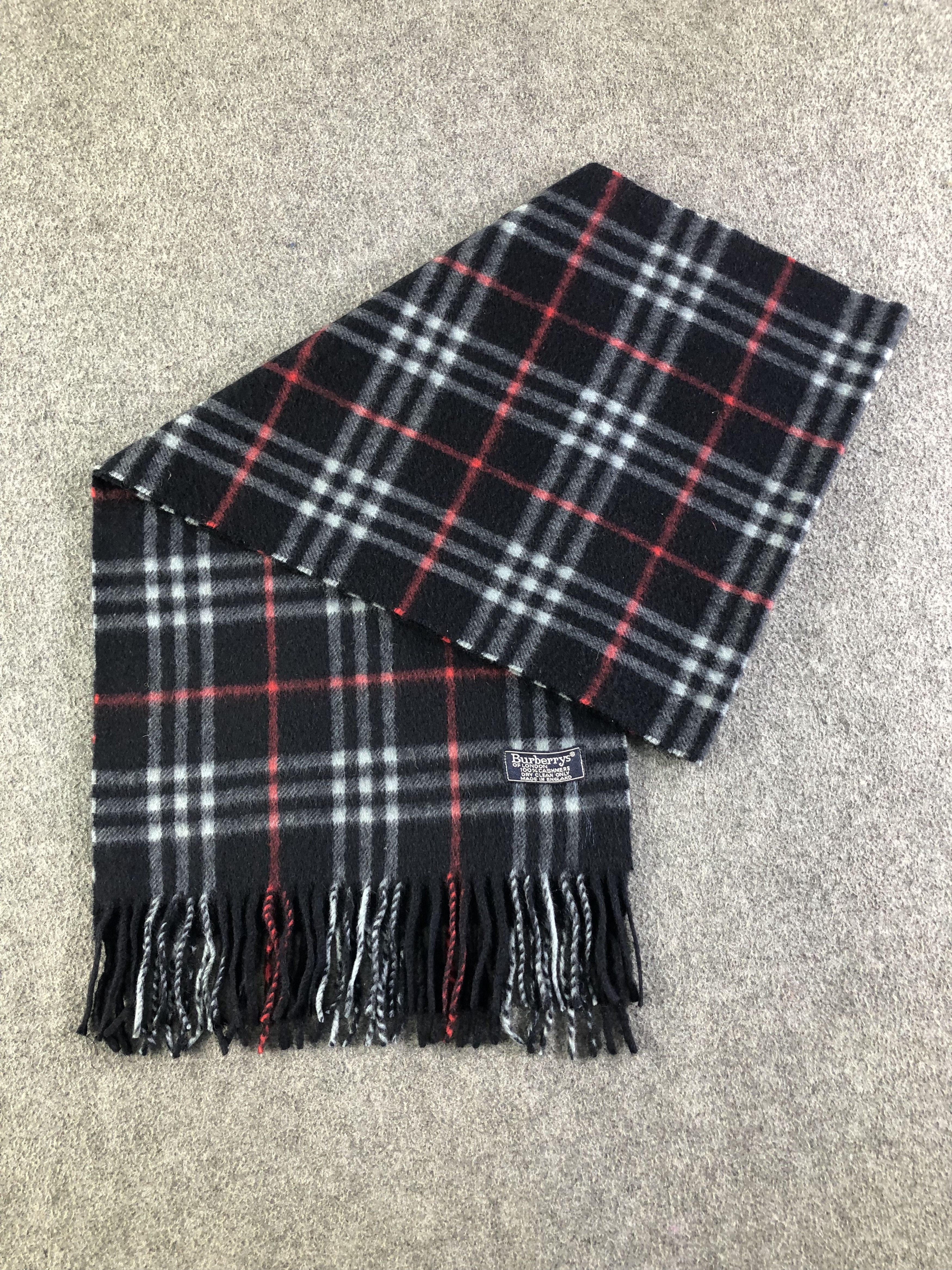 Burberry Burberry Cashmere Scarf / Muffler / Neckwear SS1339 Size ONE SIZE - 5 Thumbnail