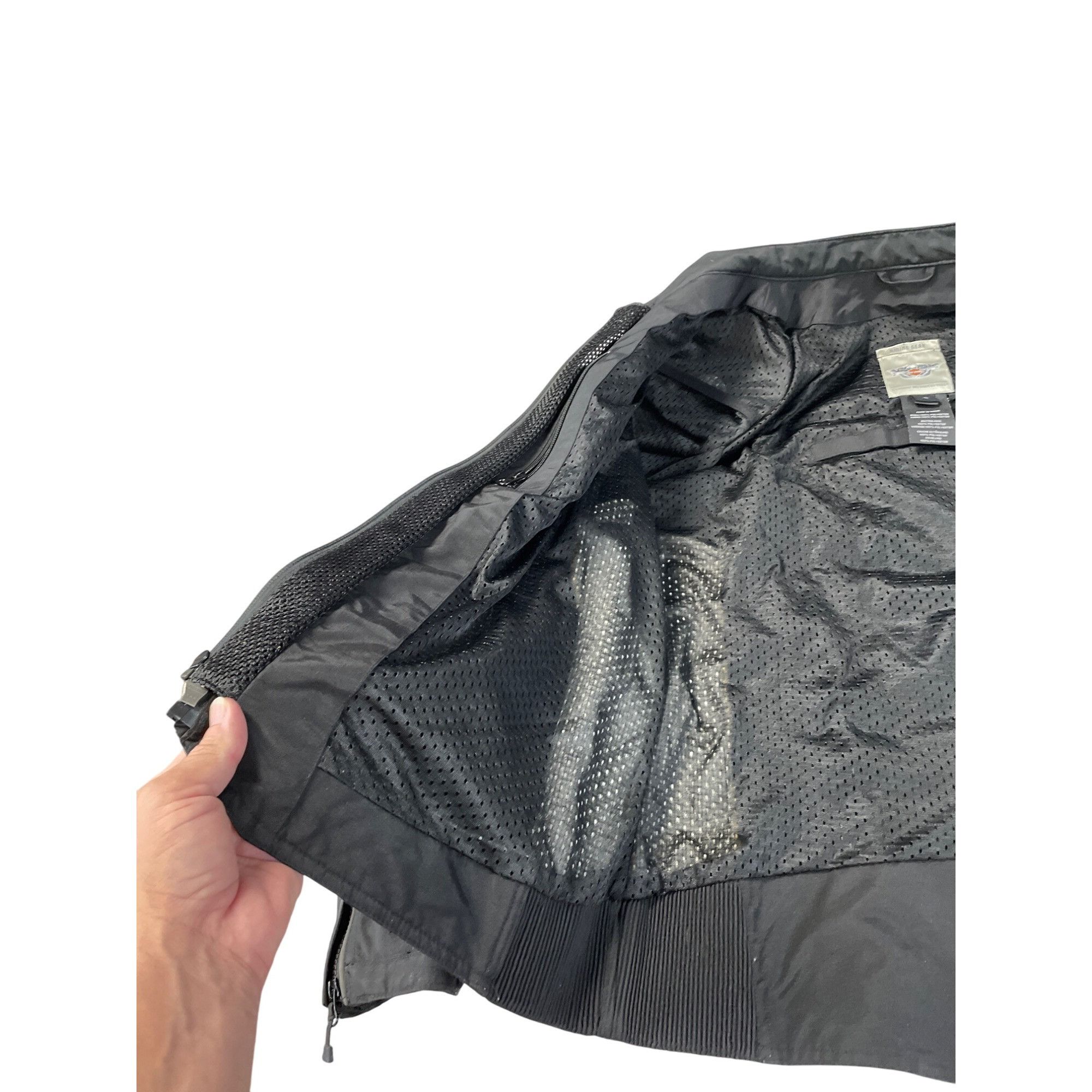 Harley Davidson Harley-Davidson Womens Black Riding Embroided poly blend Log Size XL / US 12-14 / IT 48-50 - 11 Thumbnail