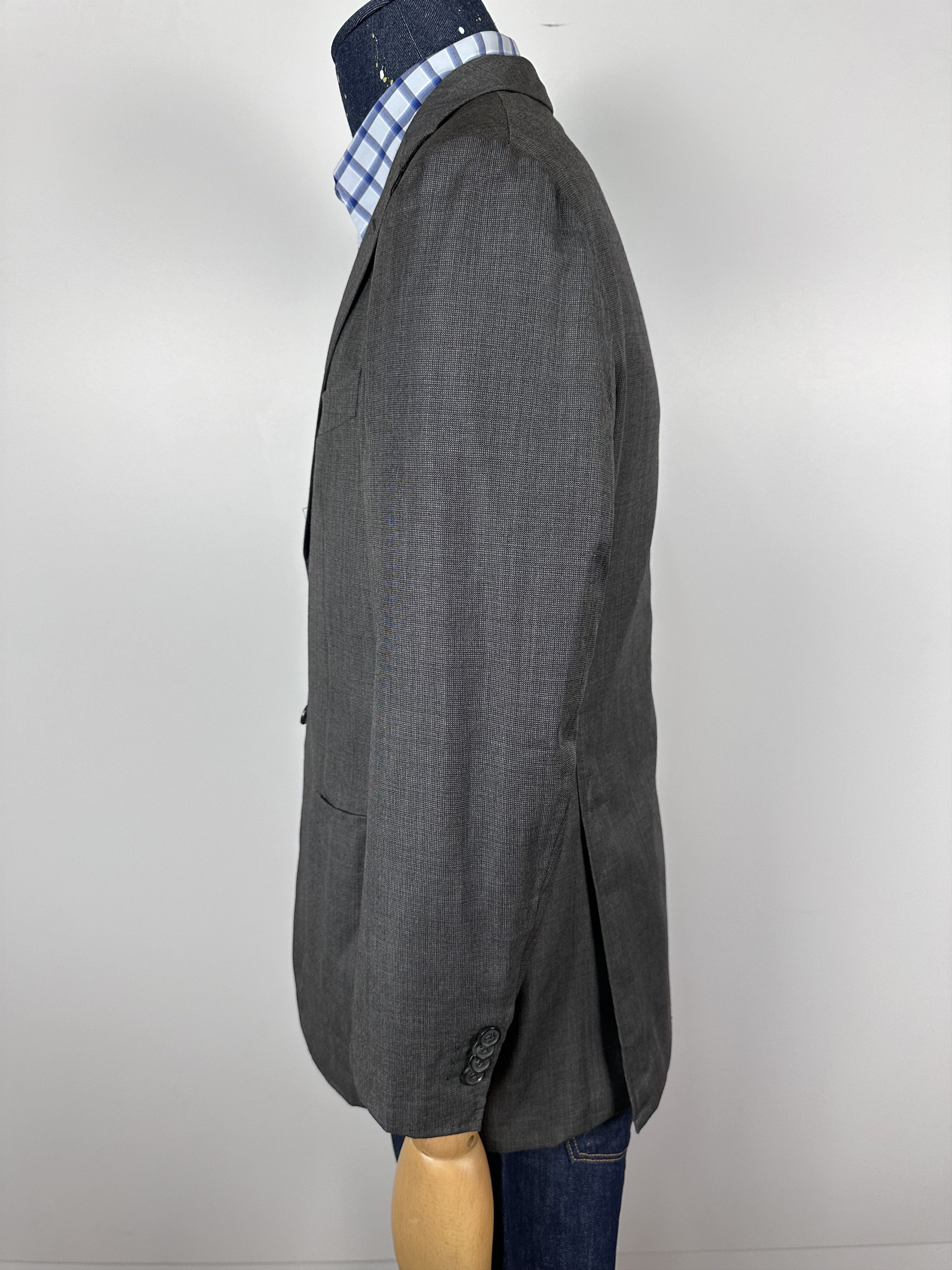 Grailed × Suitsupply Suitsupply Unlined 110s Wool Blazer Gray Mens 1QR3A0 Sz 38S Size 38S - 5 Thumbnail