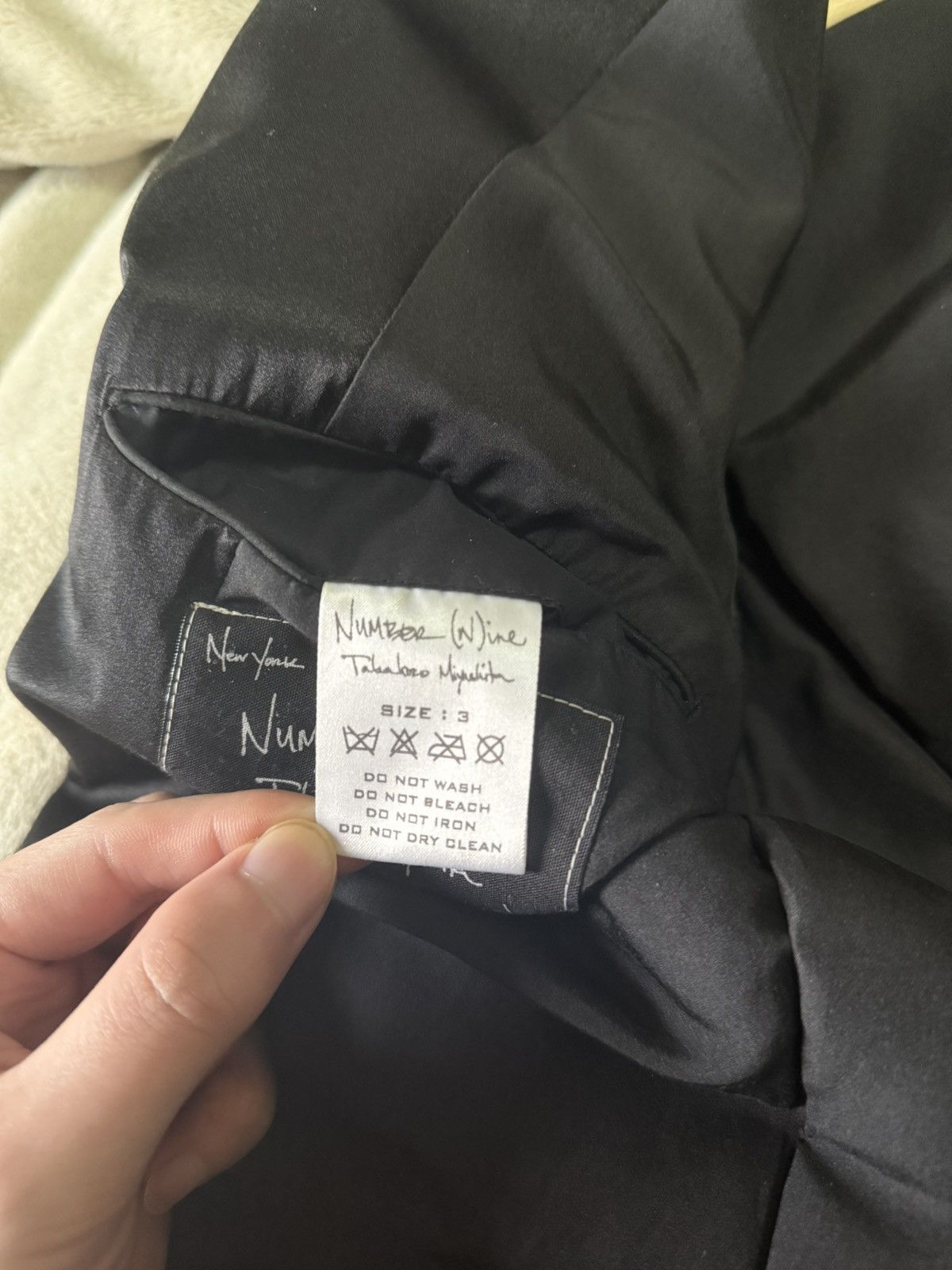 Number (N)ine number nine 05aw hybrid Size US L / EU 52-54 / 3 - 6 Thumbnail