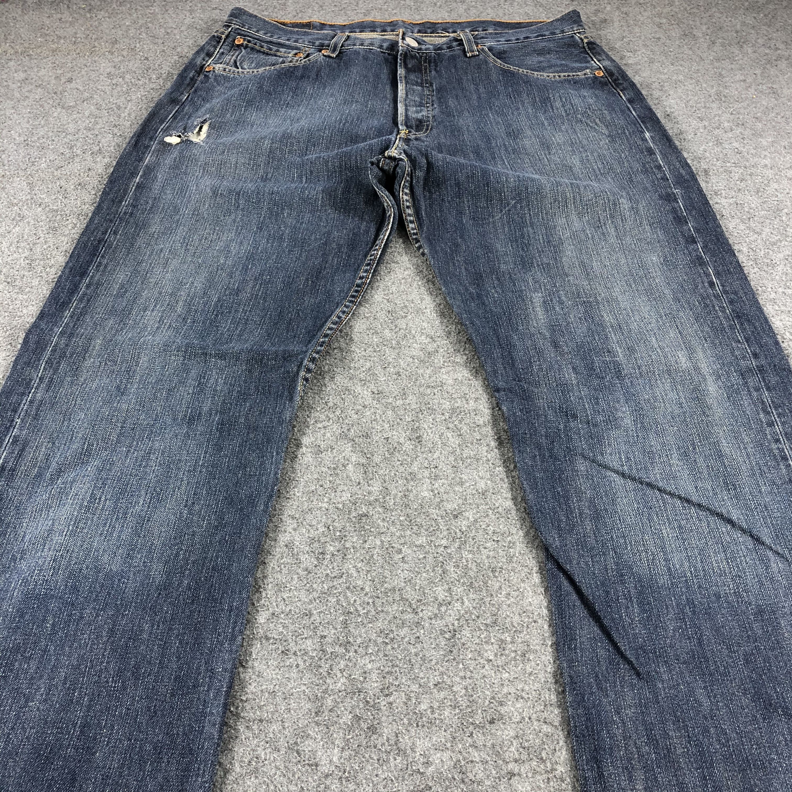 Levi's Vintage Levis 501 Jeans-JM956 Size US 35 - 3 Thumbnail