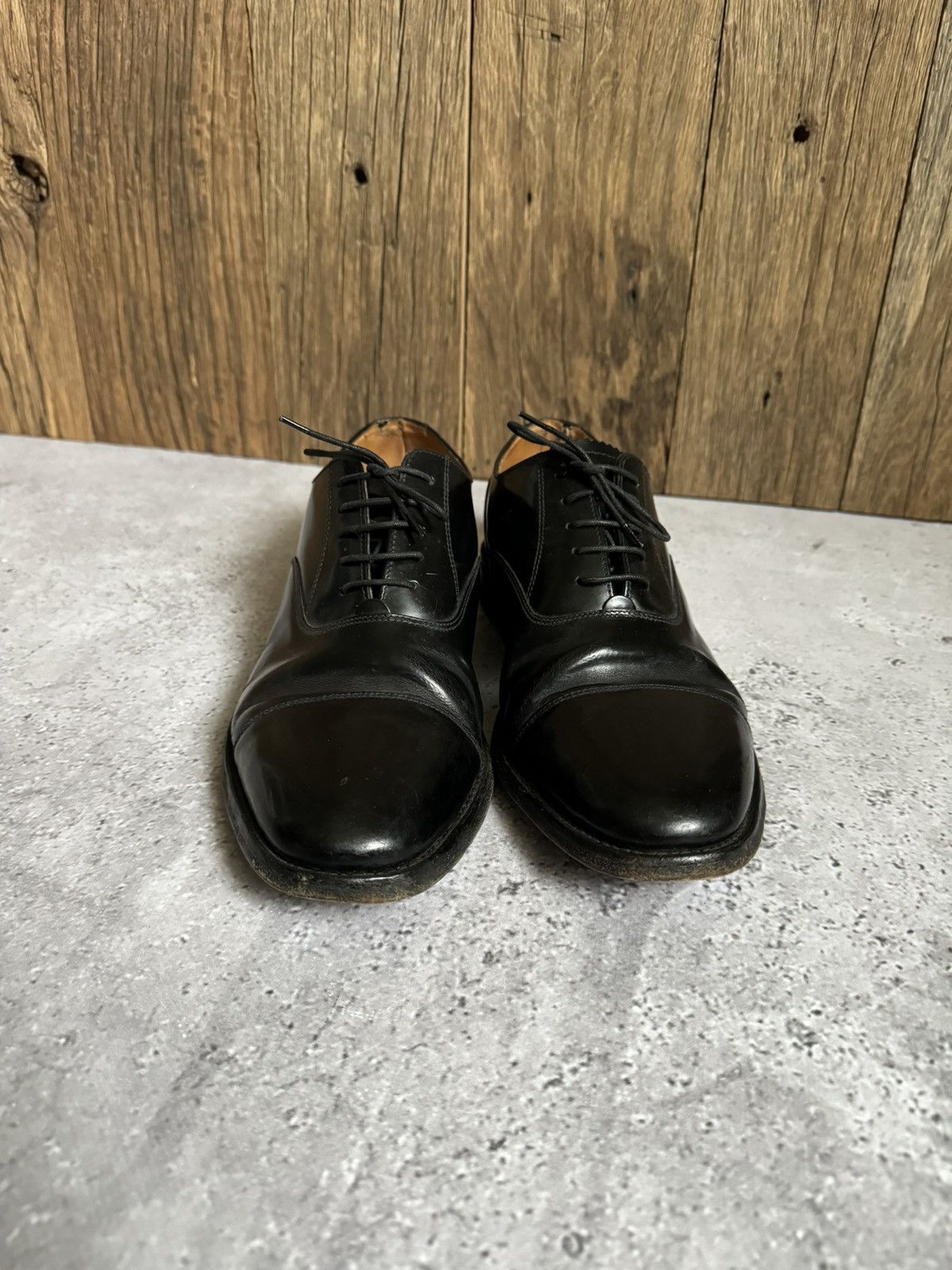 Loake Loake 200B Oxford Cap Toe Smart Shoes Size US 9 / EU 42 - 3 Thumbnail