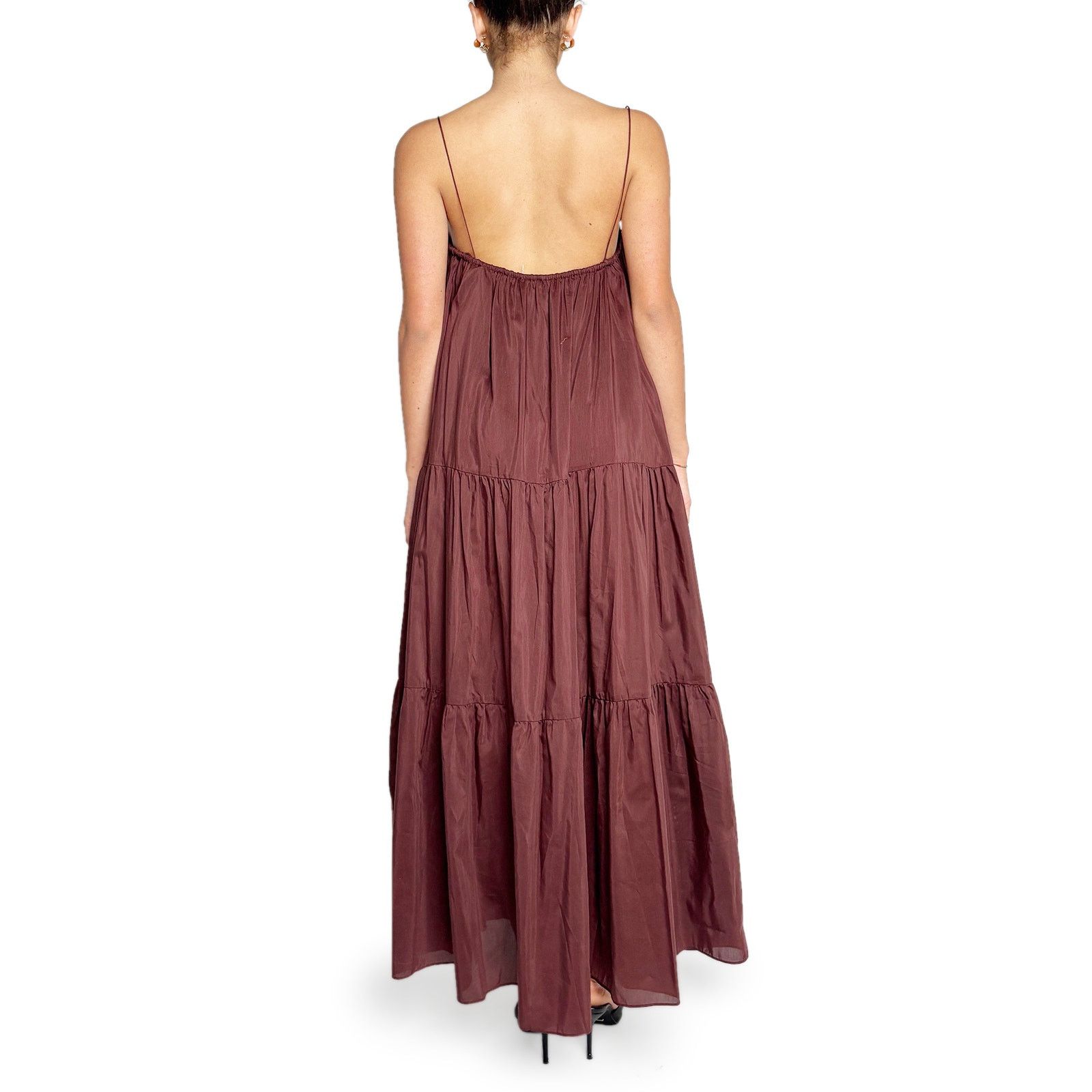 Matteau Brown maxi dress Size L / US 10 / IT 46 - 6 Thumbnail