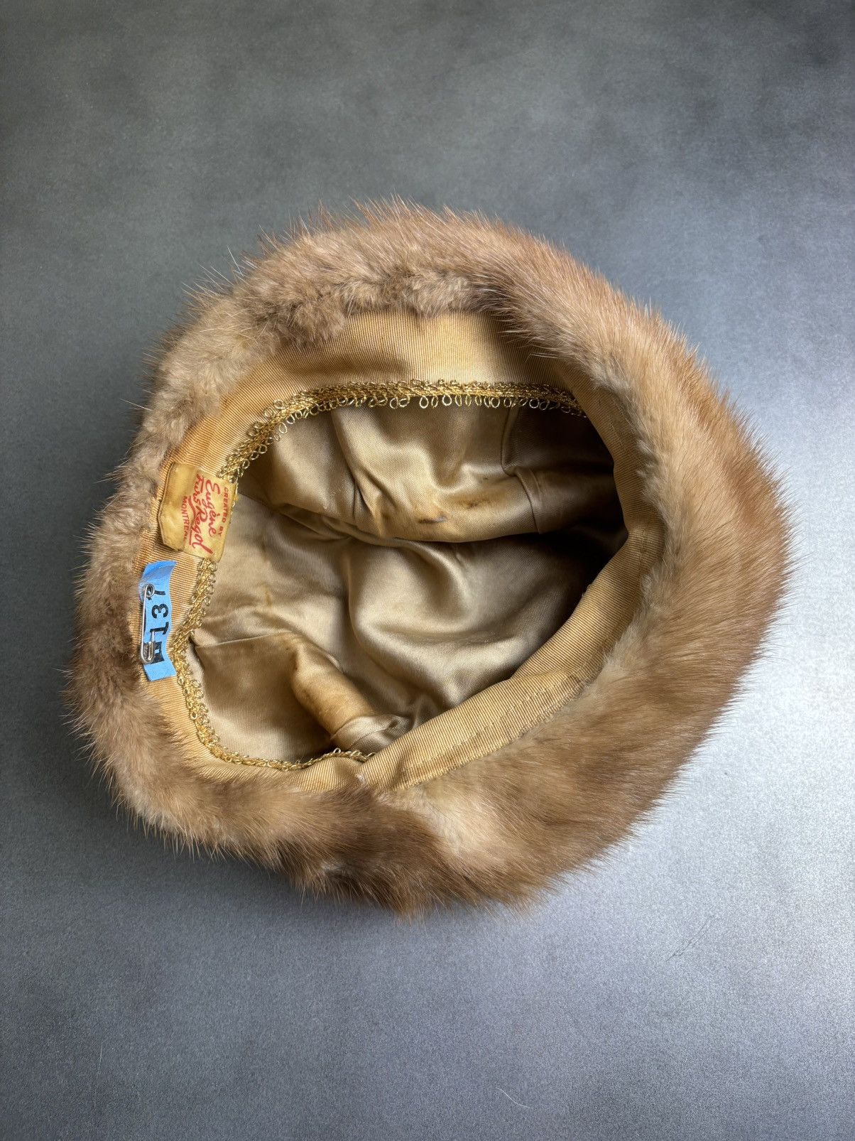 Vintage Vintage Fur Hat Size ONE SIZE - 3 Thumbnail
