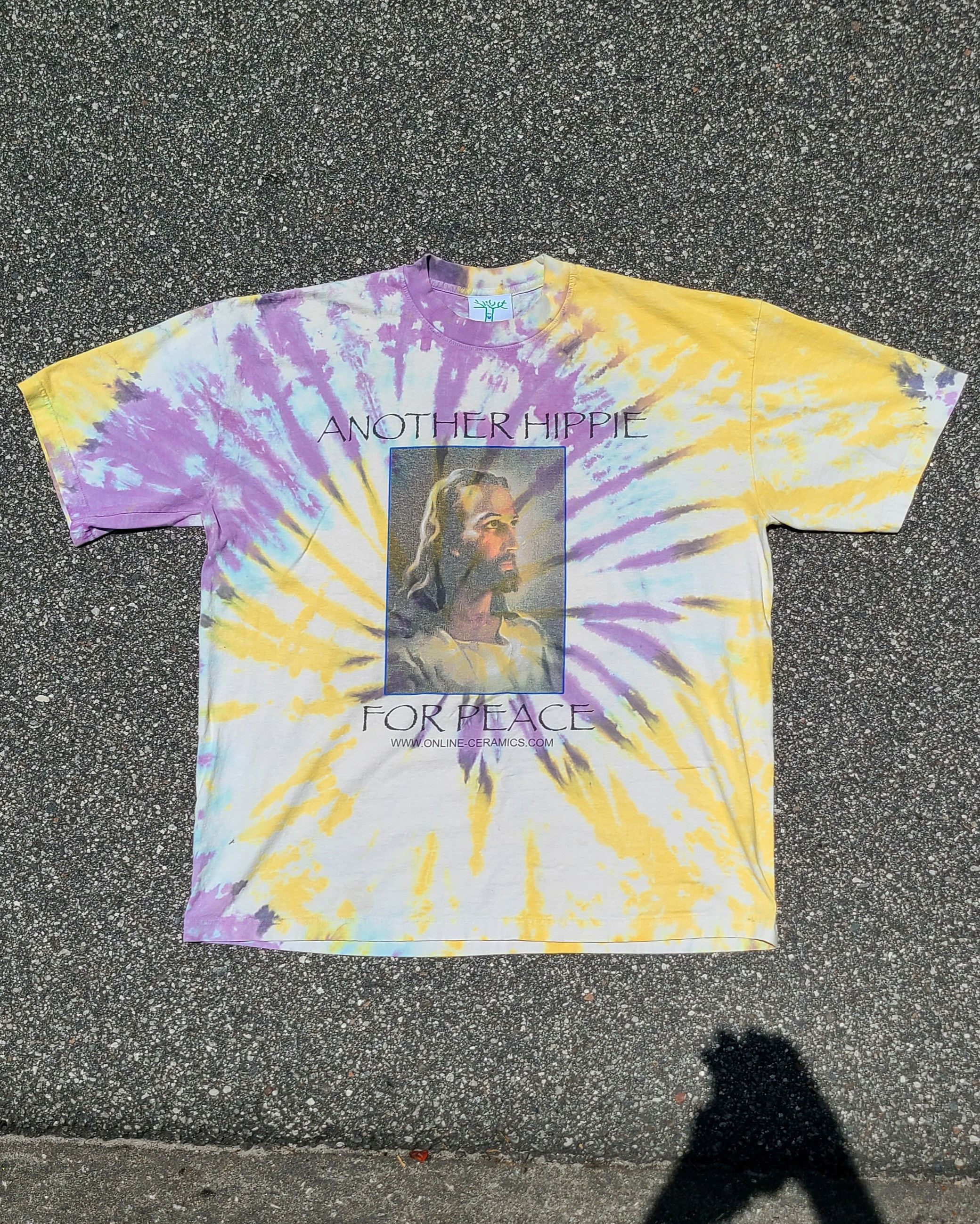 Online Ceramics Another Hippie Peace Tee