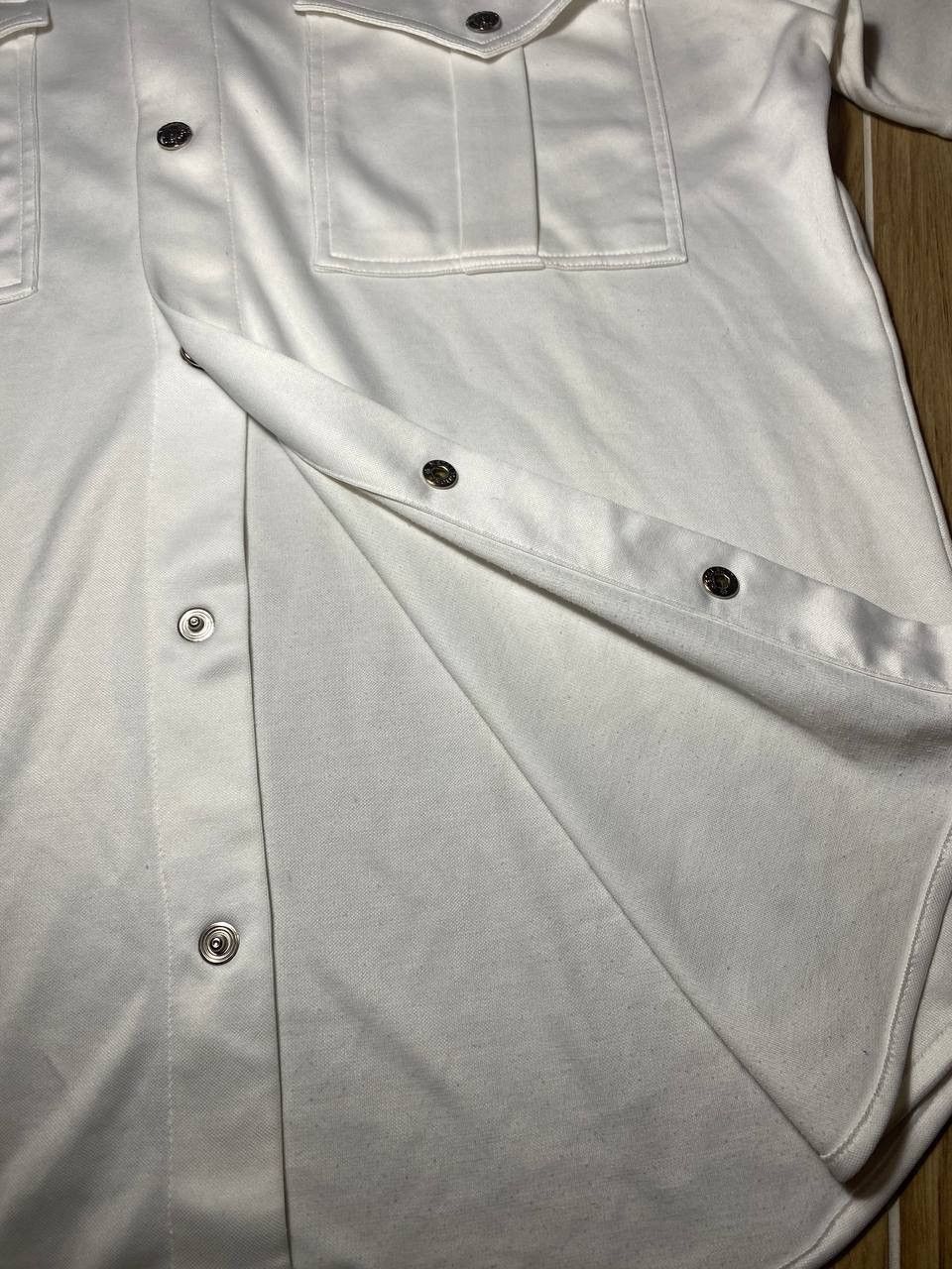 Versace Versace Jeans Couture White Shirt Size US L / EU 52-54 / 3 - 2 Thumbnail