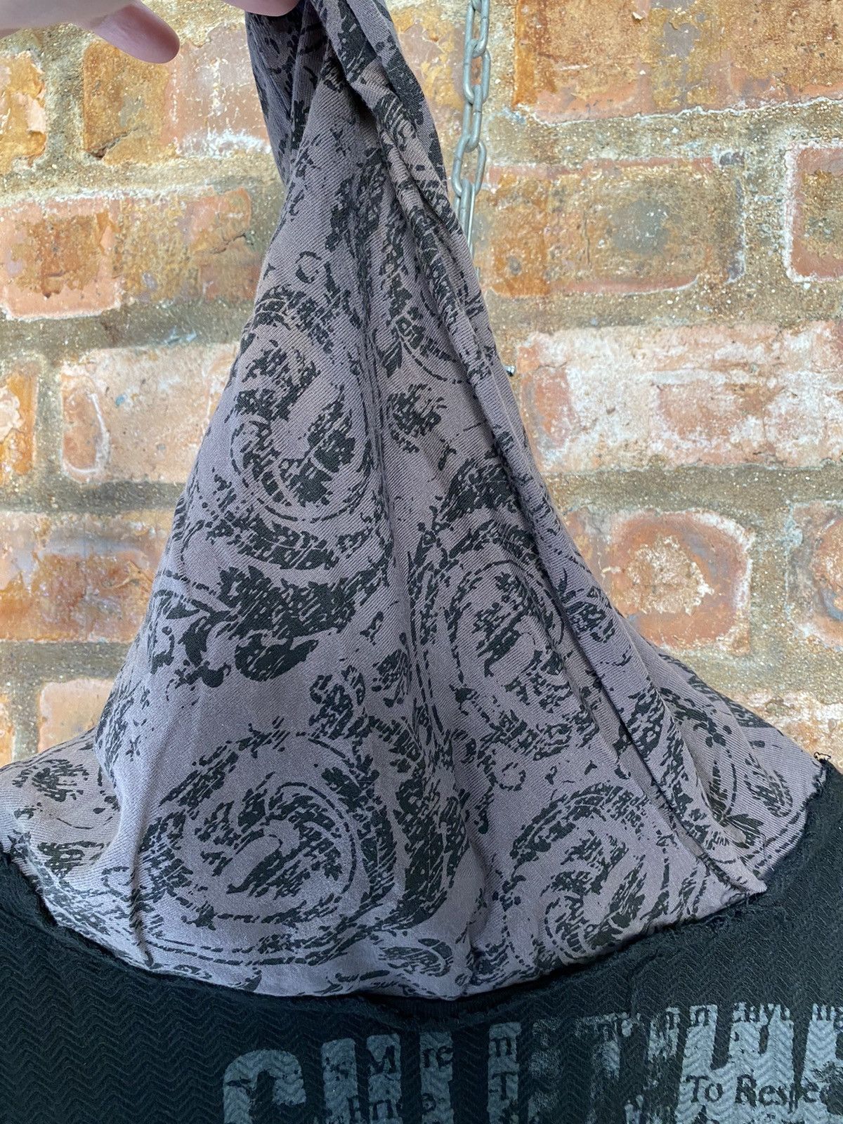 In The Attic Ninja twist herringbone hoodie undercover Size US M / EU 48-50 / 2 - 17 Thumbnail