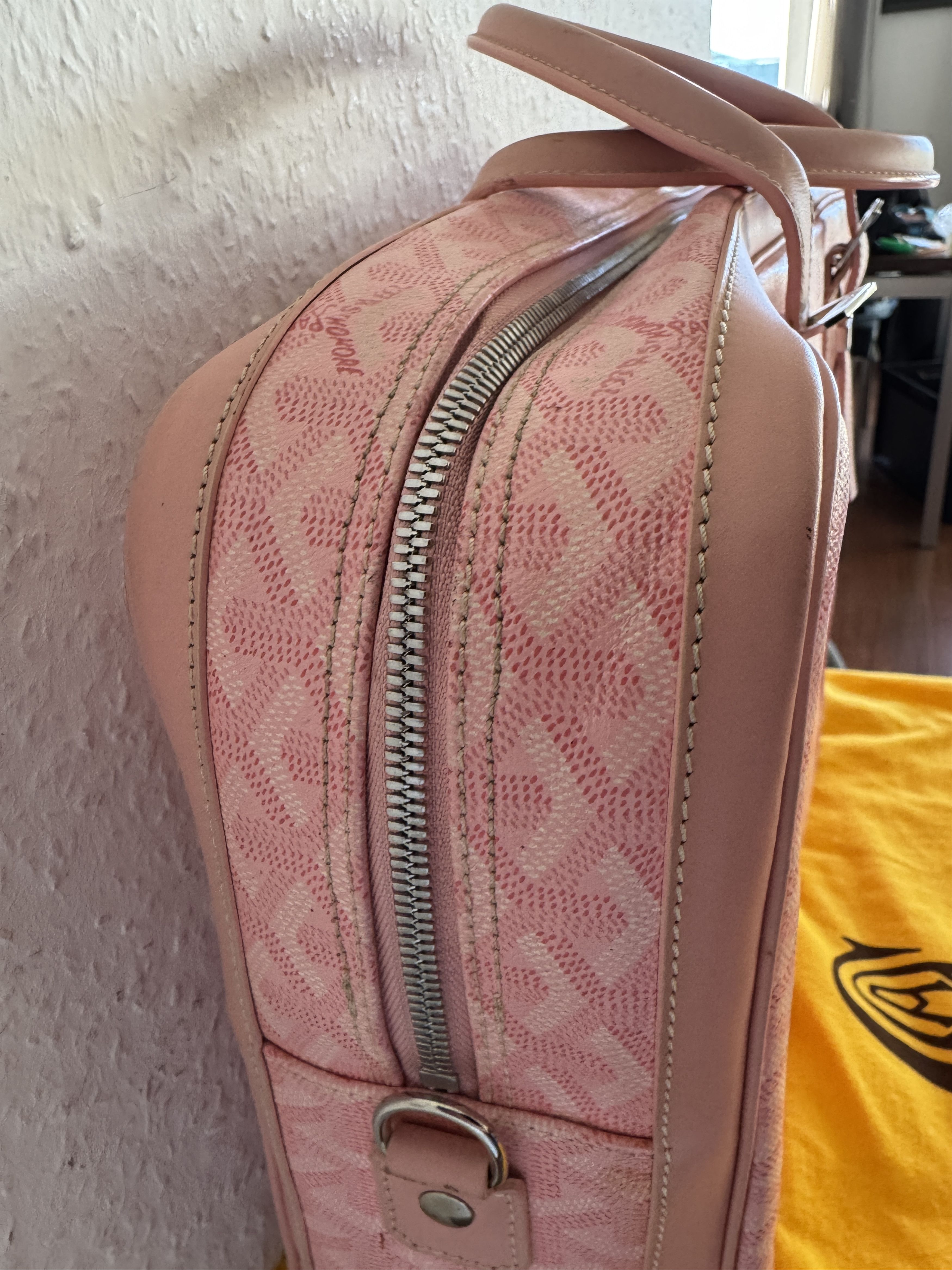 Goyard Goyard Ambassade MM Pink Monogram Briefcase Size ONE SIZE - 9 Thumbnail