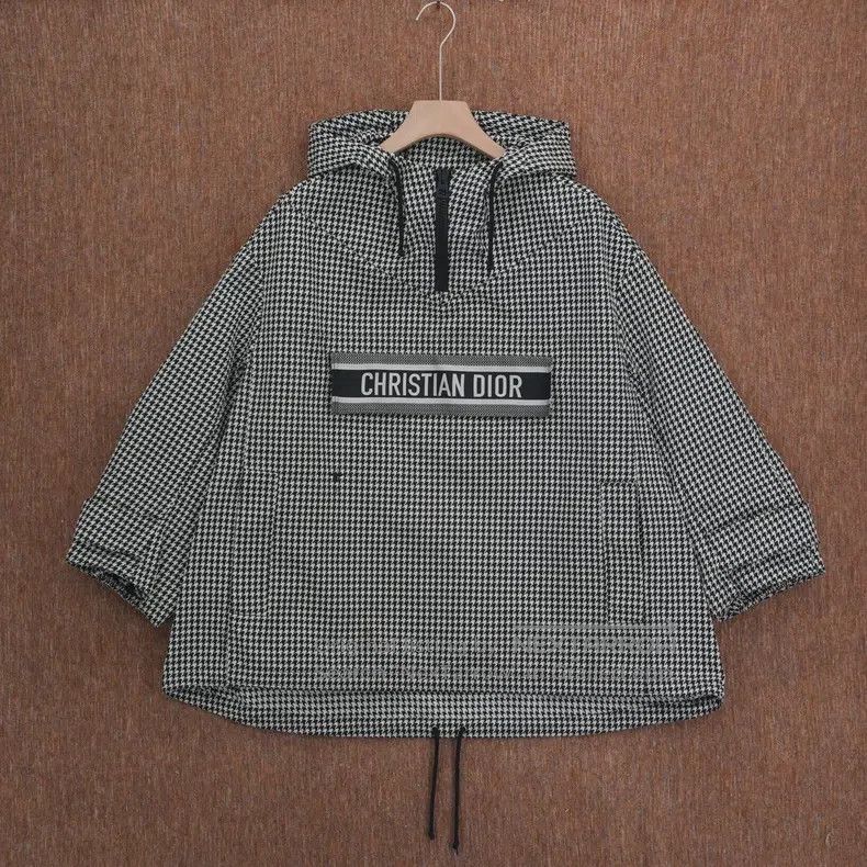 Dior Dior FW22 Thousand Birds Slogan Hooded Windbreaker jacket Size XS / US 0-2 / IT 36-38 - 1 Thumbnail