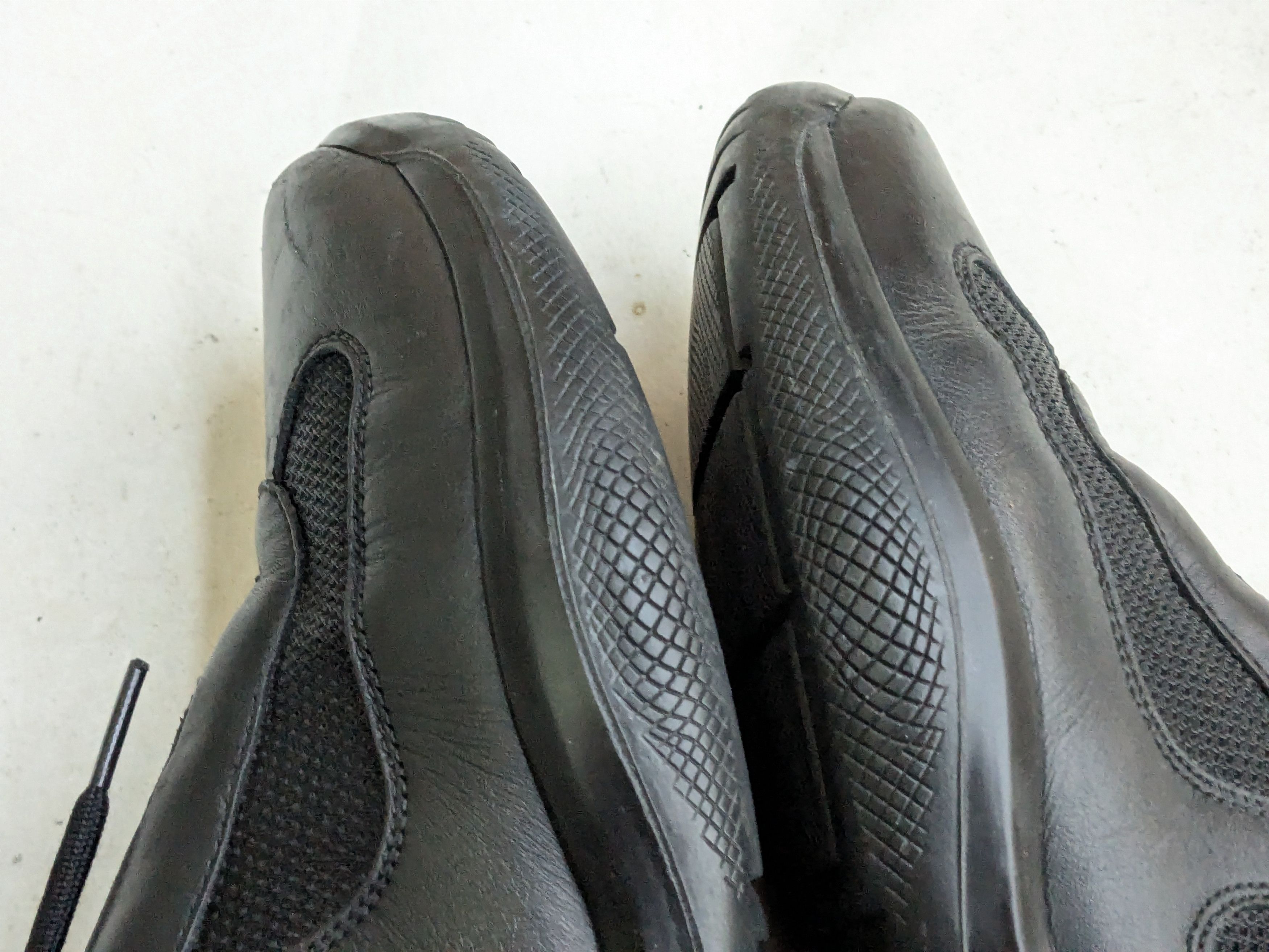 Prada Prada America's Cup Sneakers Black 9 Red Leather Low Tops Size US 9 / EU 42 - 9 Thumbnail