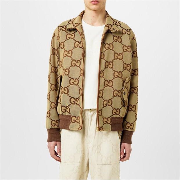 Gucci Jumbo Gg Canvas Jacket Size US S / EU 44-46 / 1 - 1 Thumbnail