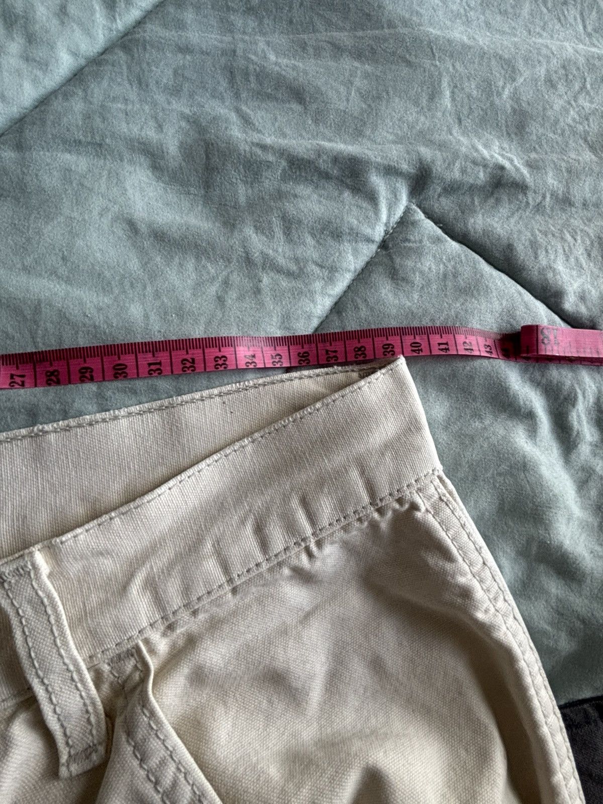 Levi's White Painters Pants Size US 32 / EU 48 - 5 Thumbnail