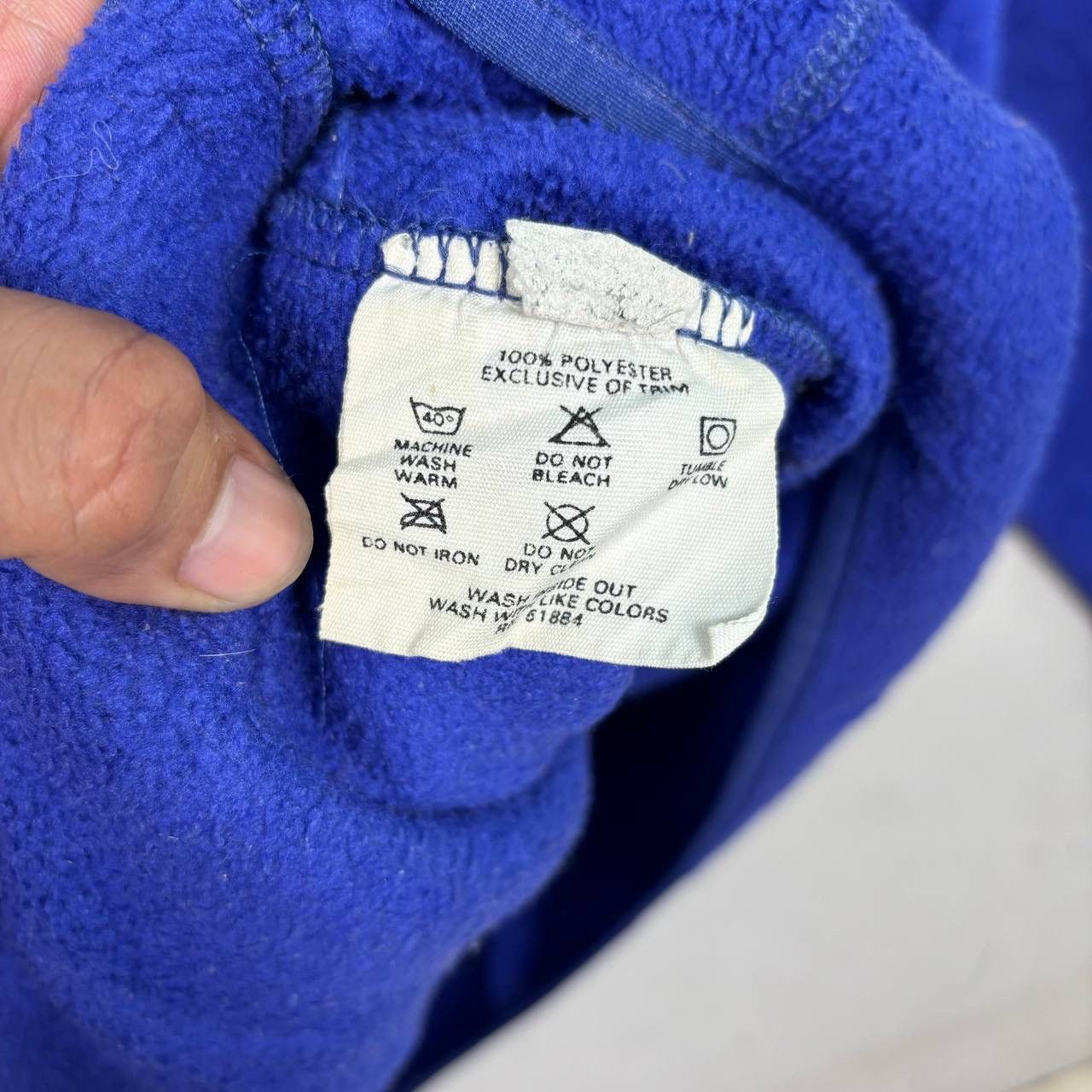 Patagonia Vintage Patagonia Synchilla Full Zip Fleece Jacket Blue M Size US M / EU 48-50 / 2 - 9 Thumbnail