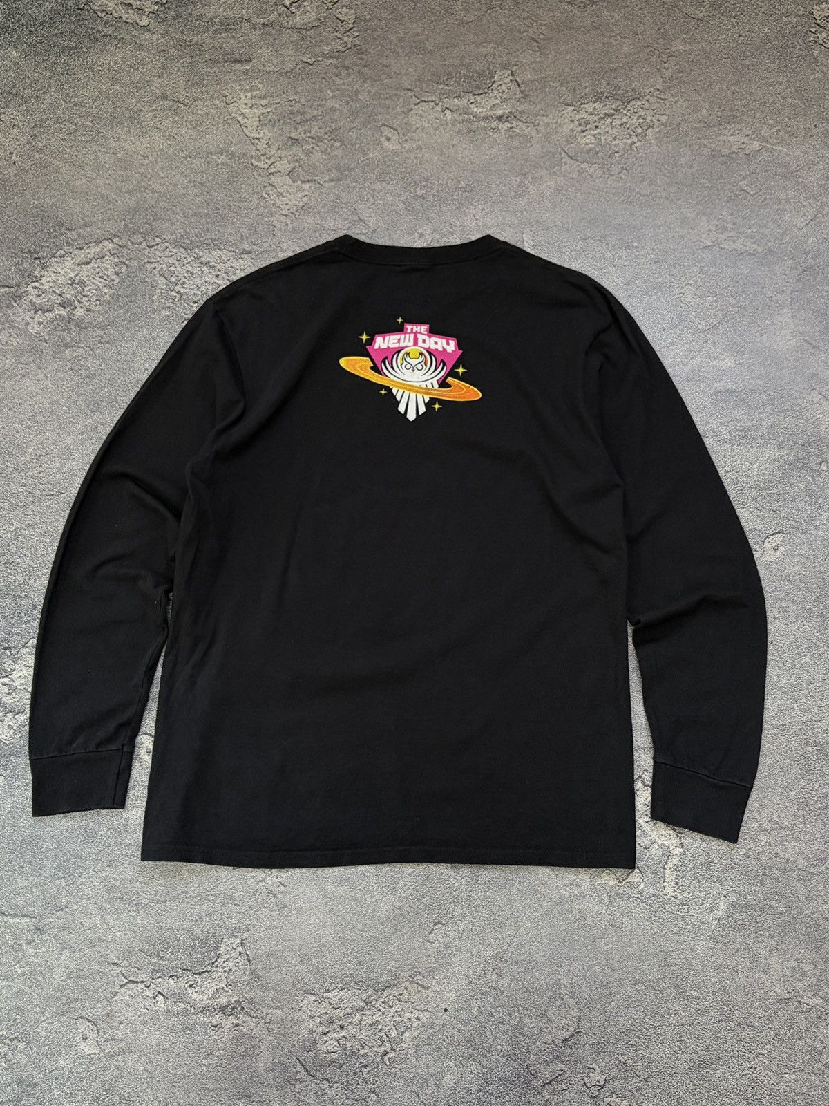 WWE The New Day WWE Kofi Woods Big E Long Sleeve Shirt Merch L Size US L / EU 52-54 / 3 - 2 Thumbnail
