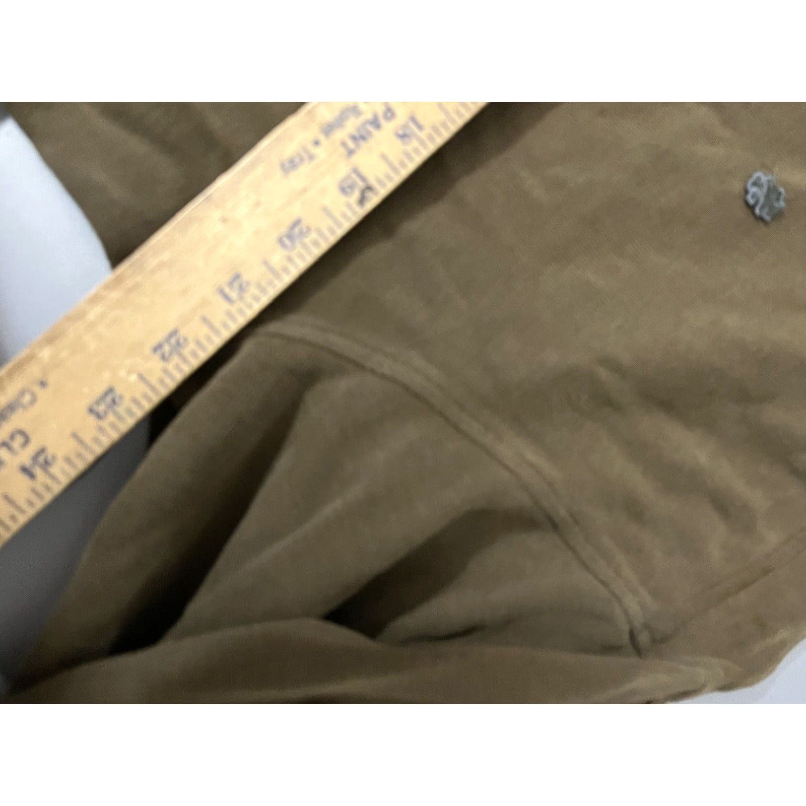 Izod IZOD Solid Brown Long Sleeve Men Pullover Zip 1/4 Subtle Classic Relaxed Polyester Size US L / EU 52-54 / 3 - 6 Thumbnail