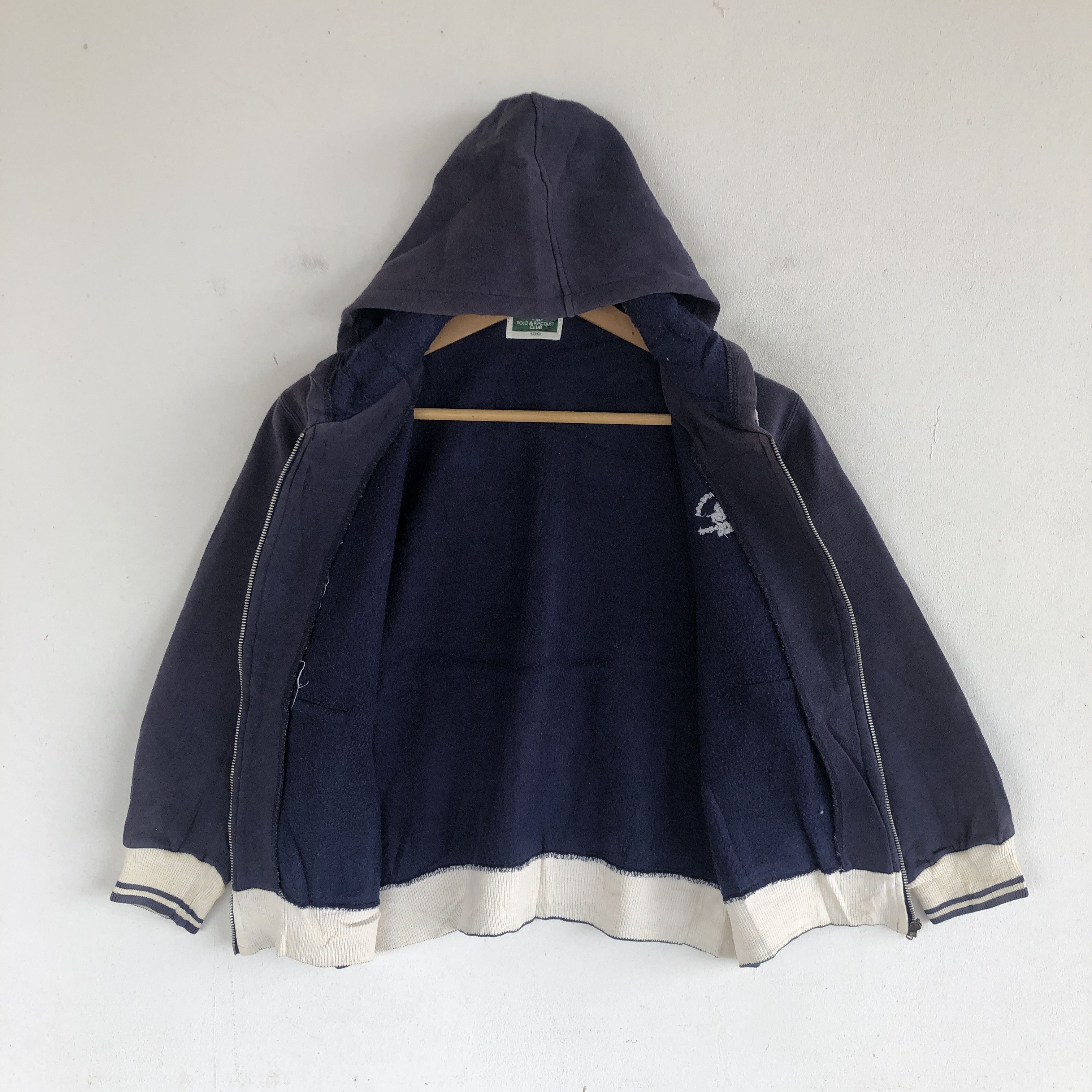 Japanese Brand × Vintage Vintage Sanra Barbara Polo Hoodie Zipper Sweater Sweatshirt Size XS / US 0-2 / IT 36-38 - 7 Thumbnail