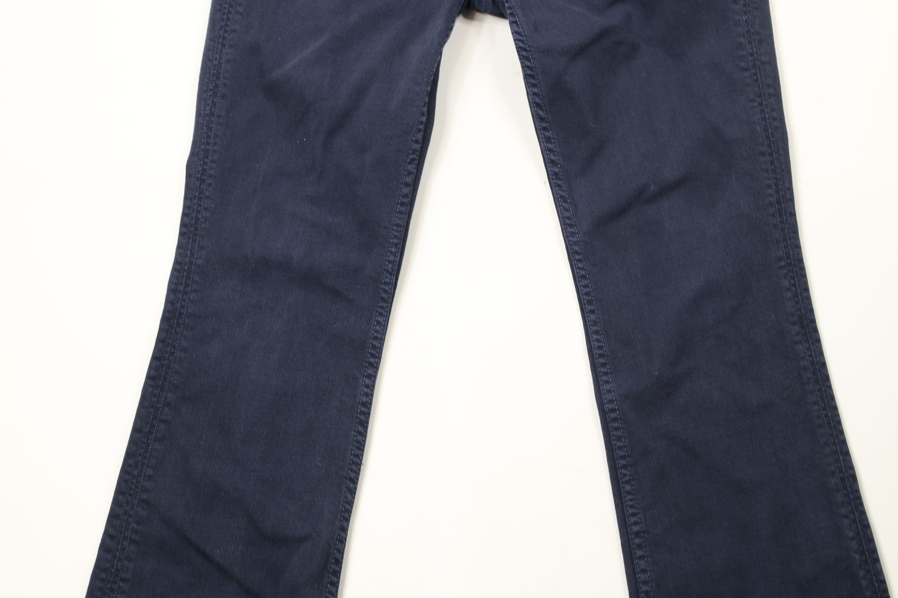 Vintage Hudson Jeans Flared Bootcut Stretch Denim Jeans Navy Blue Size 28" / US 6 / IT 42 - 3 Thumbnail