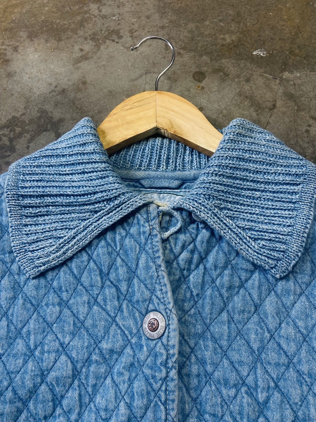 Coogi Coogi Style - Blue Willi’s Quited Knit Snap Button Size L / US 10 / IT 46 - 11 Thumbnail