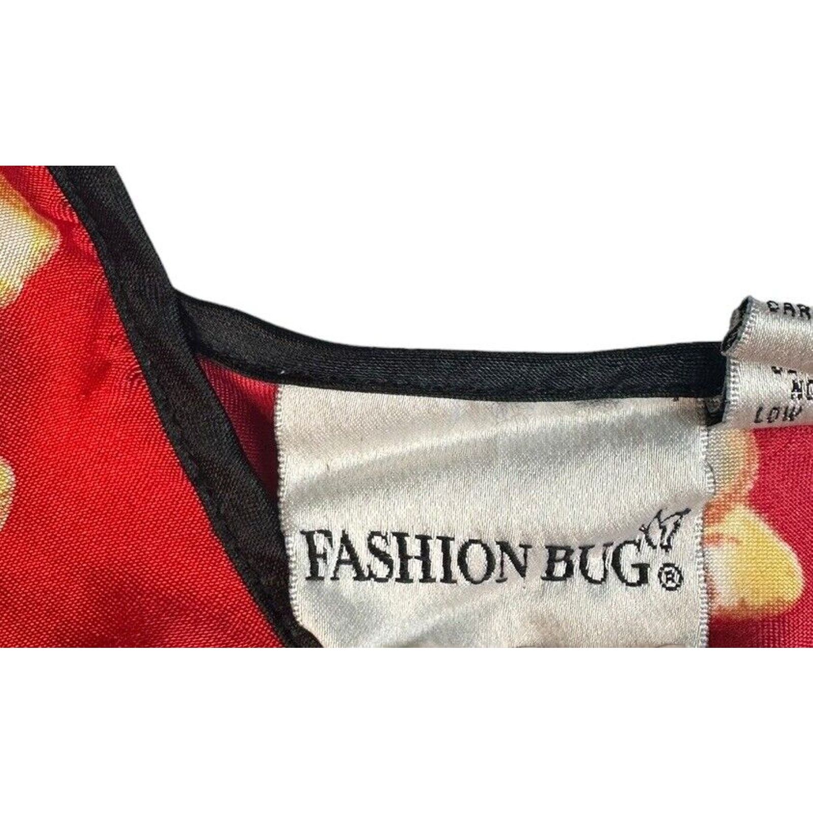 Other Fashion Bug Red Teddy Bear Satiny Pajama Set 90s Y2K Sz S Size ONE SIZE - 9 Thumbnail