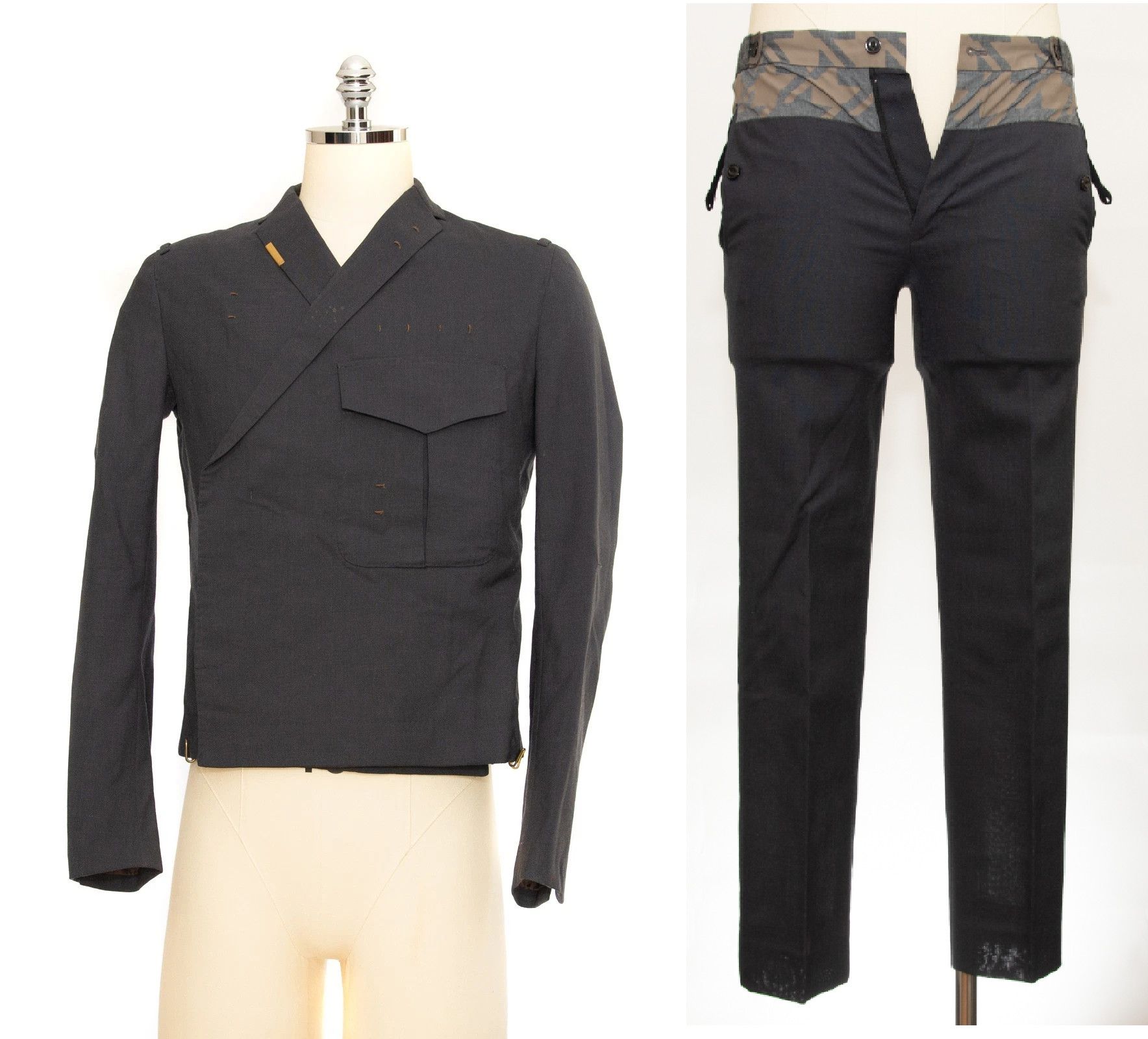 Kolor Kolor Double Tailored Suit Size 3 Made in Japan Size 40R - 1 Thumbnail
