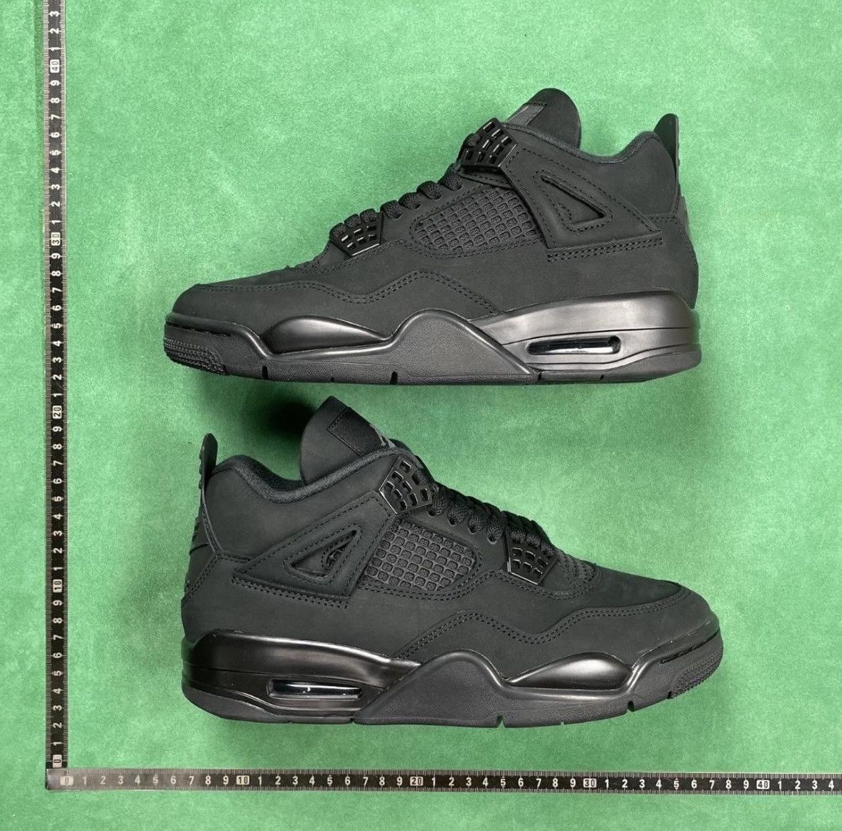 Jordan Brand Nike Air Jordan 4 Retro Black Cat - authentic Size US 11 / EU 44 - 4 Thumbnail