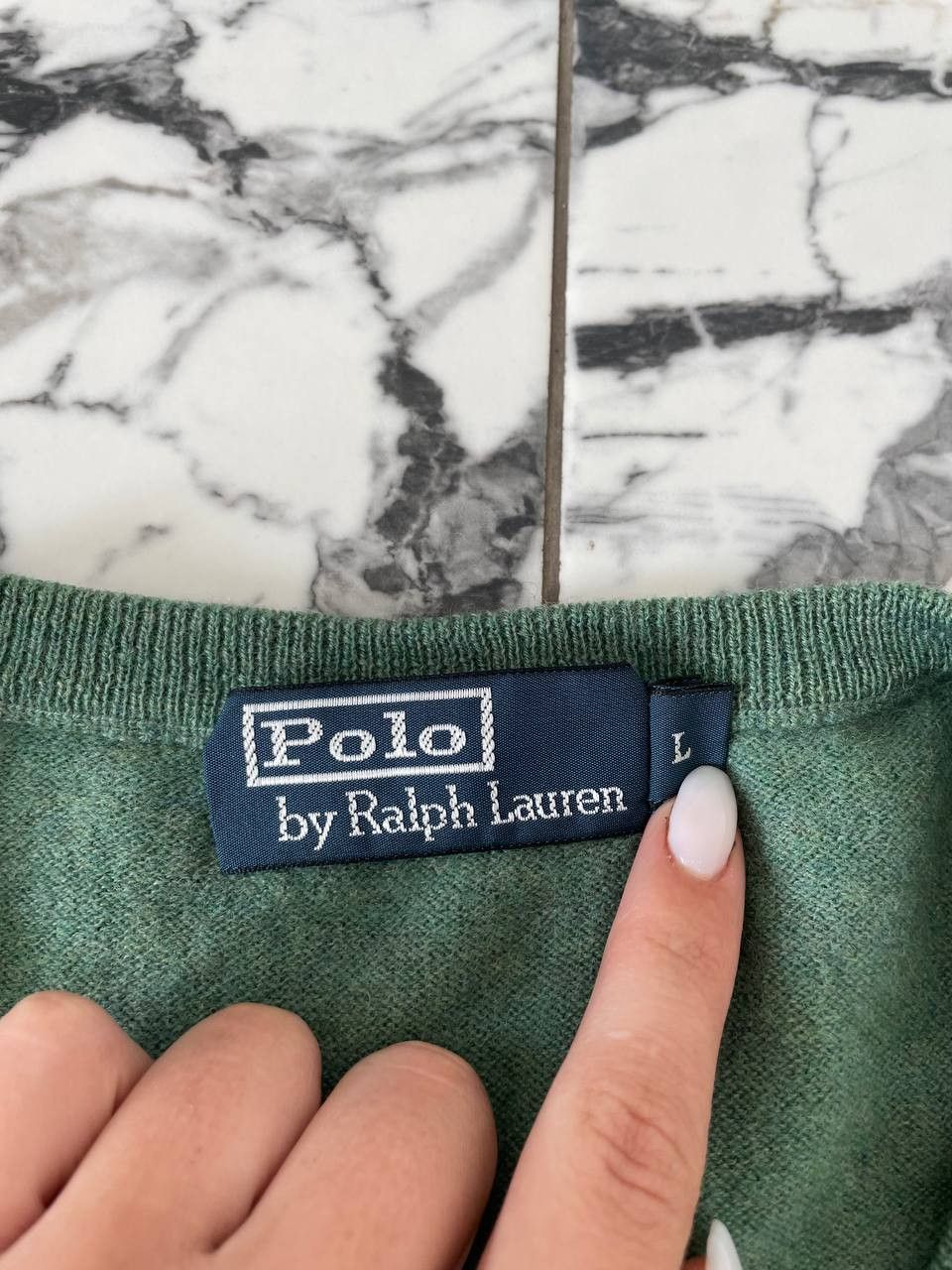 Polo Ralph Lauren Vintage Ralph Lauren Merino Wool Men's Green Sleeveless Size US L / EU 52-54 / 3 - 9 Thumbnail