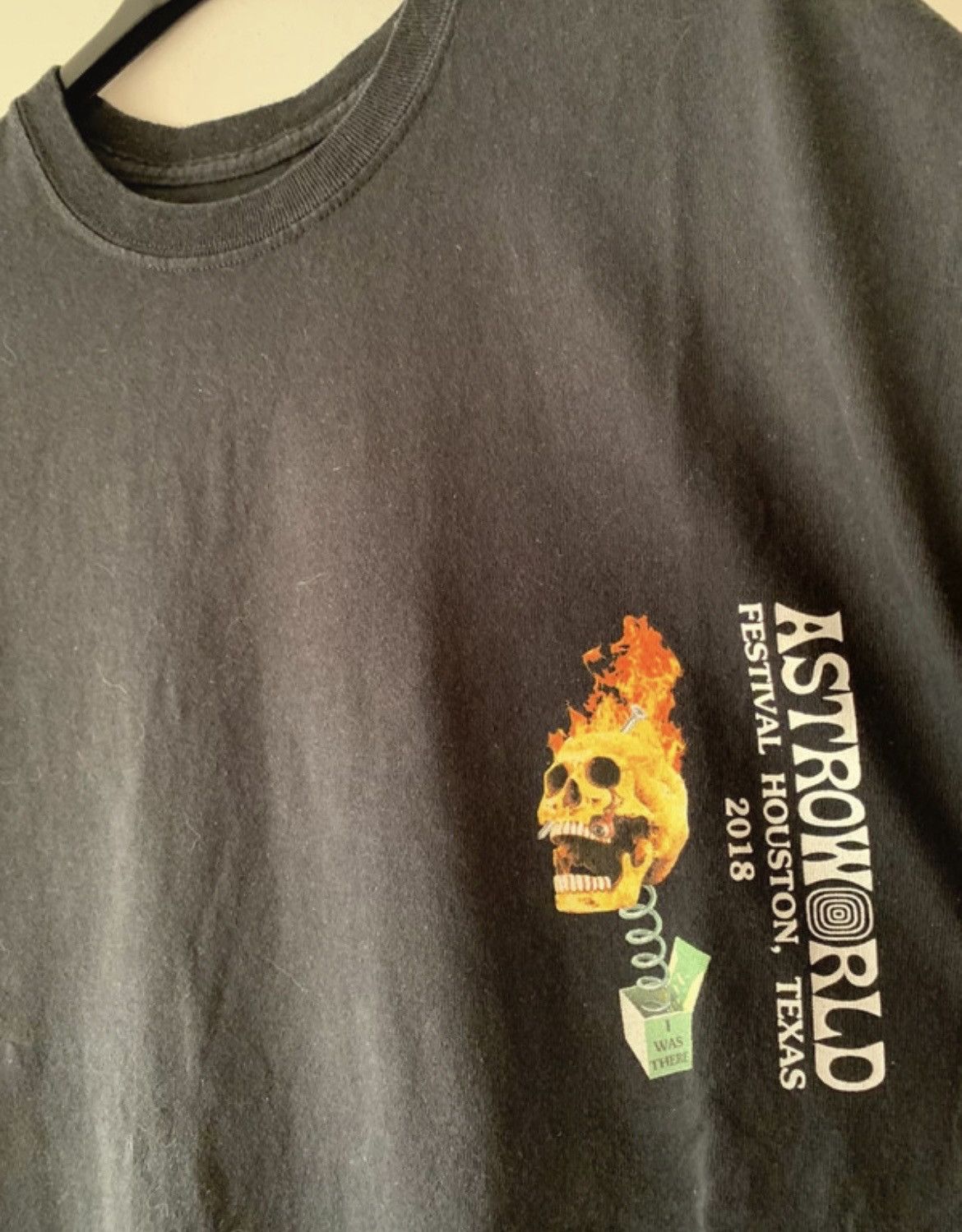 Travis Scott Travis Scott Astroworld festival tee Houston 2018 Size US M / EU 48-50 / 2 - 6 Thumbnail