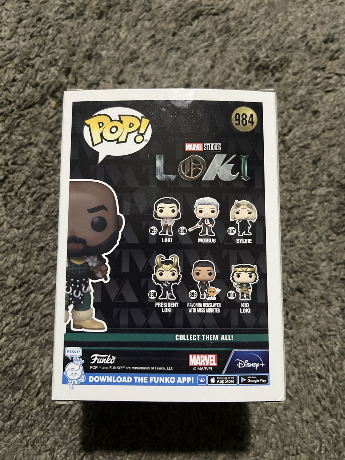 Marvel Comics Funko Pop! Boastful Loki Bobble-Head Size ONE SIZE - 2 Thumbnail