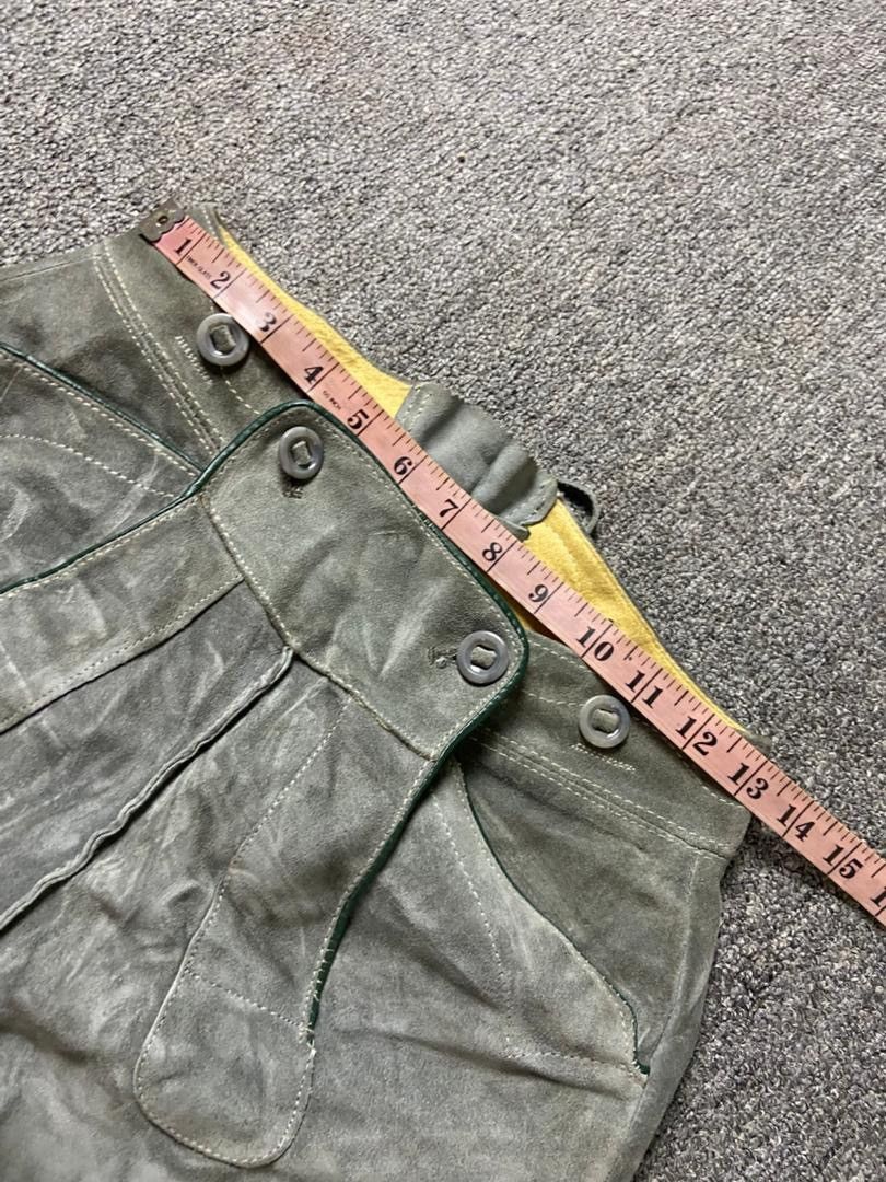 Japanese Brand Japanese Brand Leather Suede Shorts (182) Size US 26 / EU 42 - 5 Thumbnail