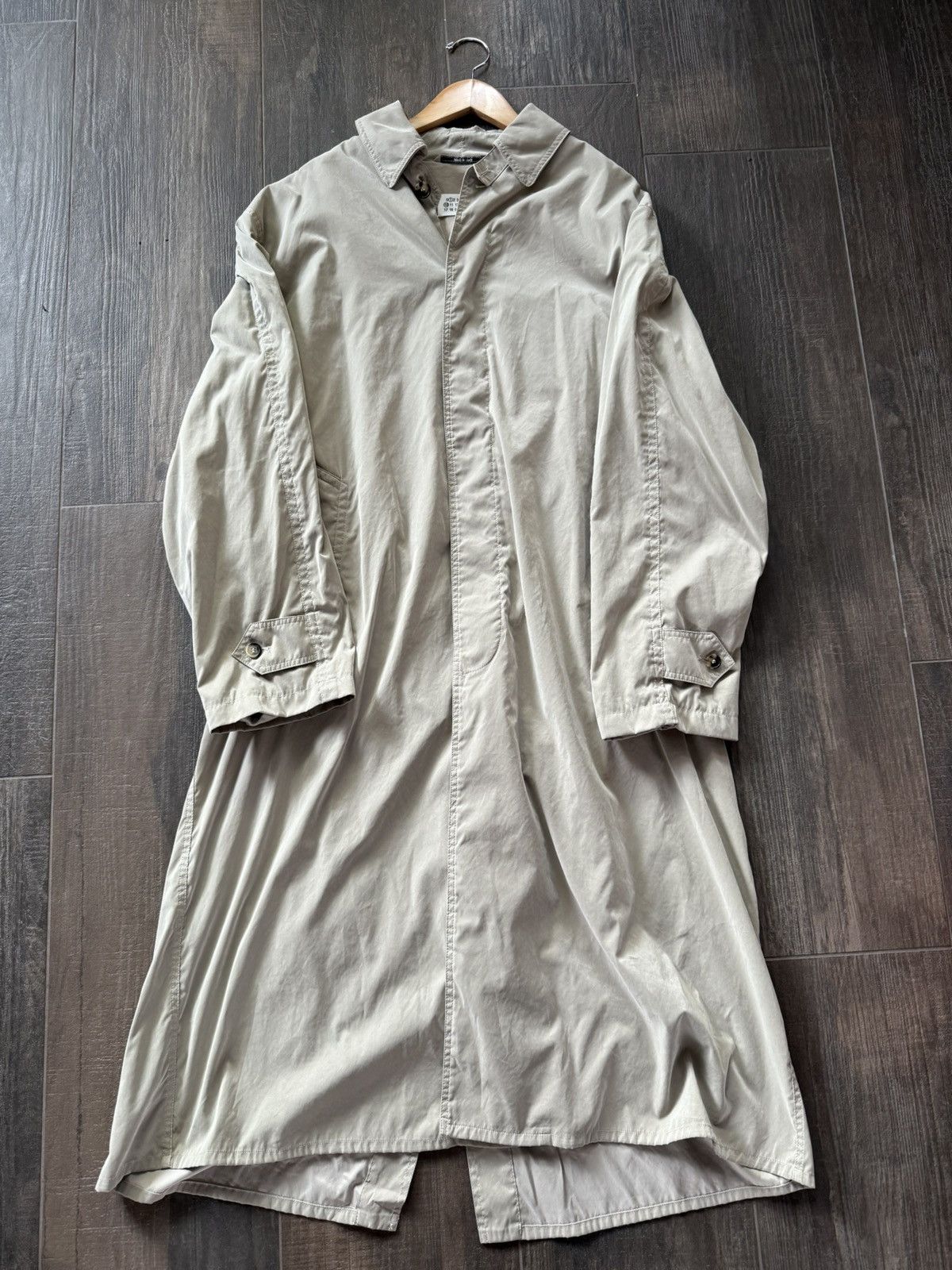 Maison Margiela Maison Margiela Beige Peached Raincoat Size US S / EU 44-46 / 1 - 2 Thumbnail