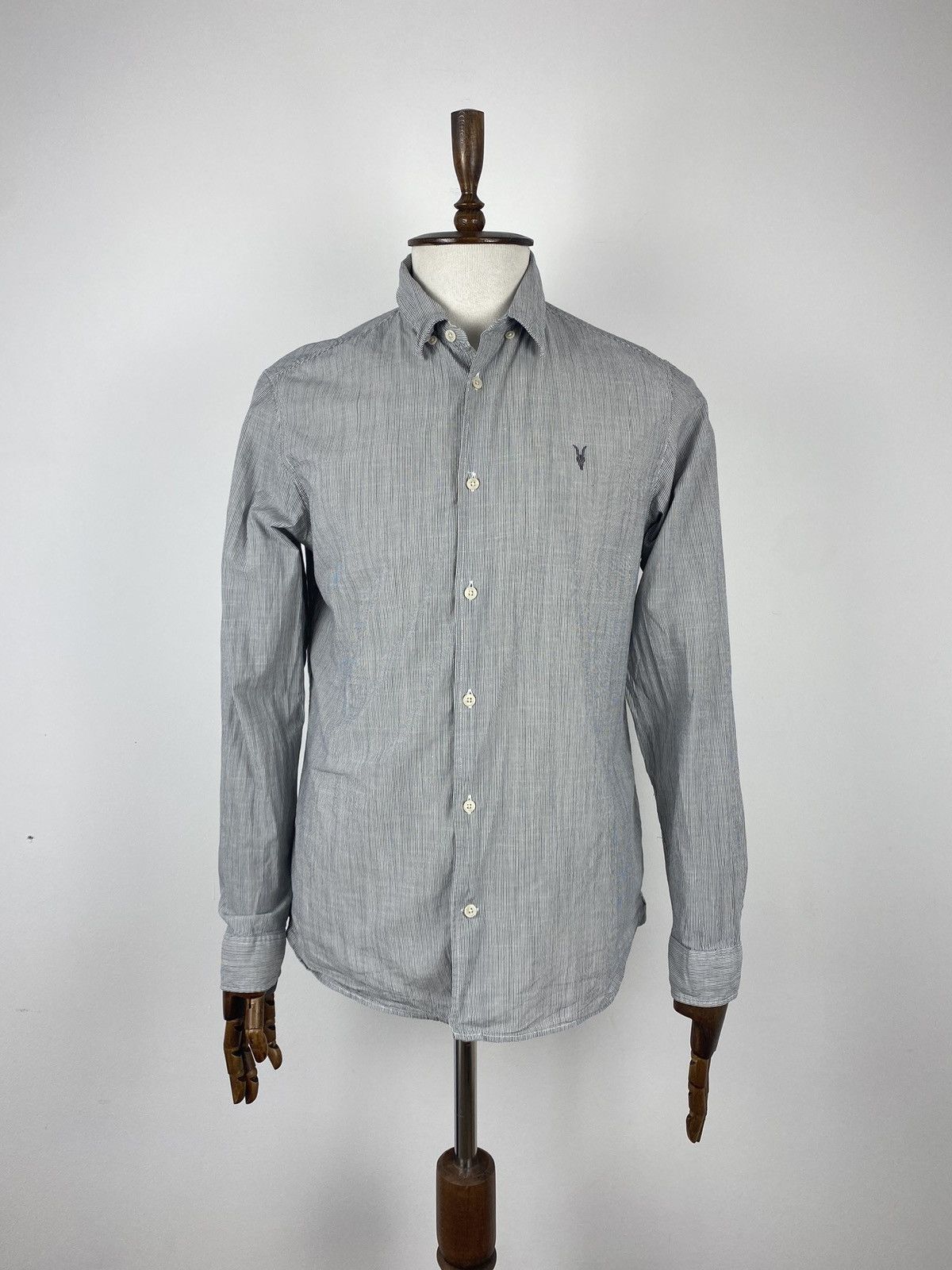 Allsaints Men’s Allsaints Bedford Long Sleeve Shirt size L Size US L / EU 52-54 / 3 - 1 Thumbnail